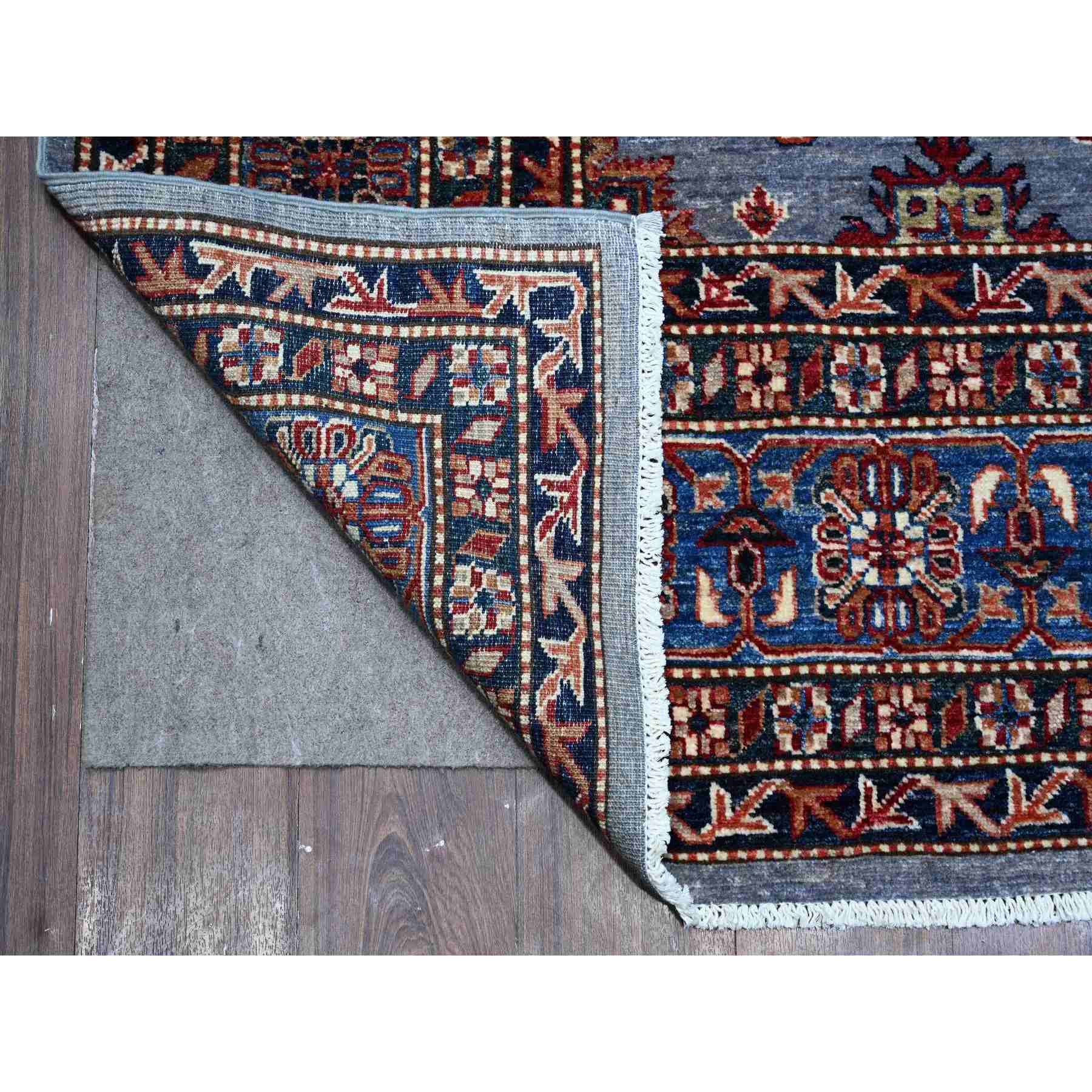 Kazak-Hand-Knotted-Rug-445455