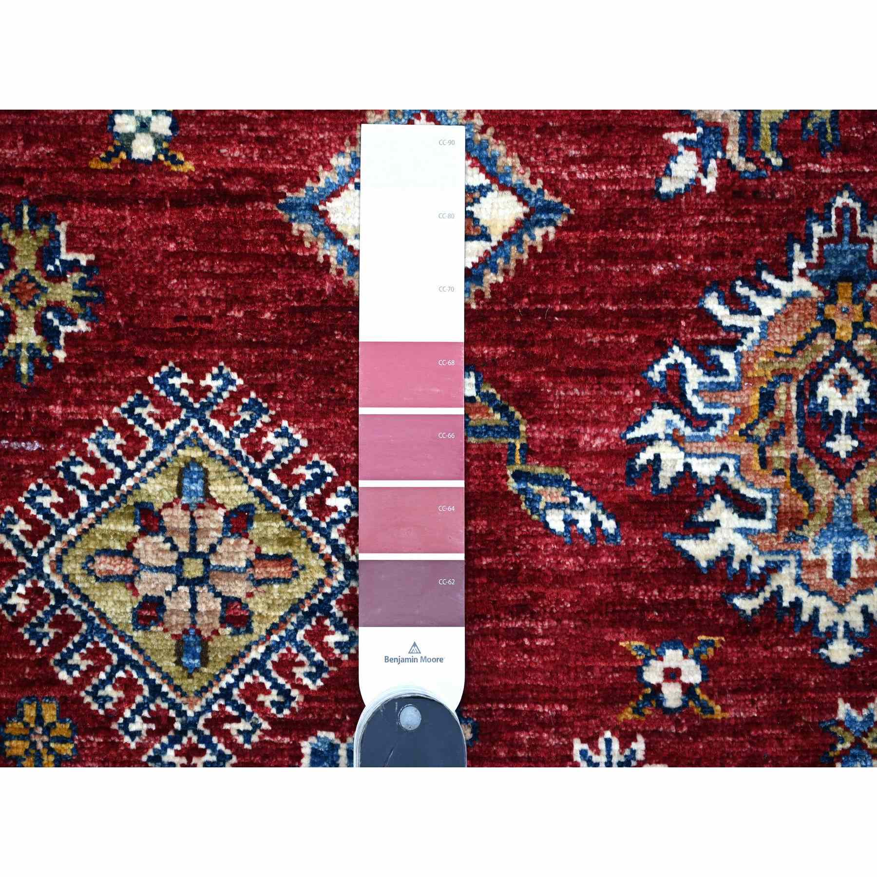 Kazak-Hand-Knotted-Rug-445460