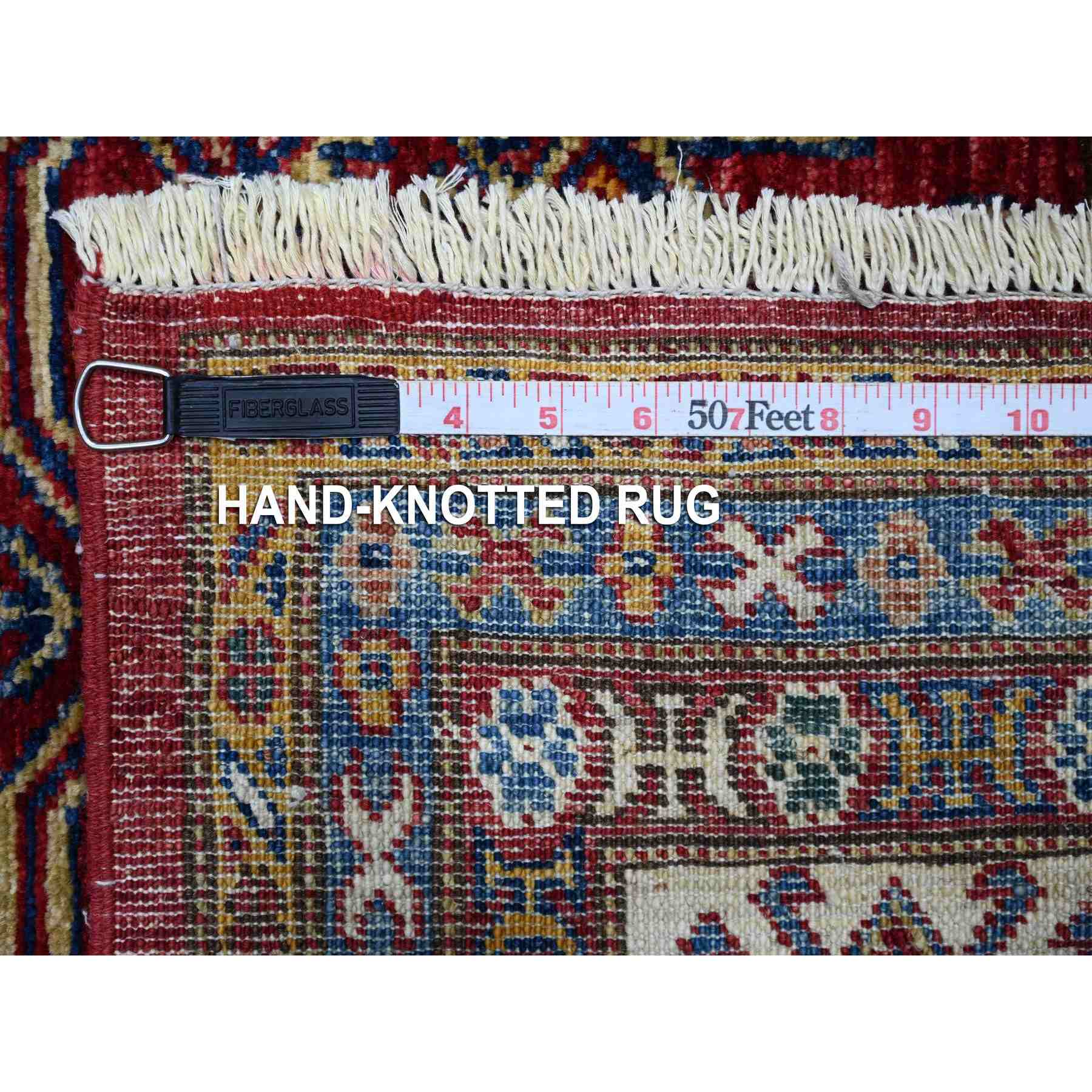 Kazak-Hand-Knotted-Rug-445460