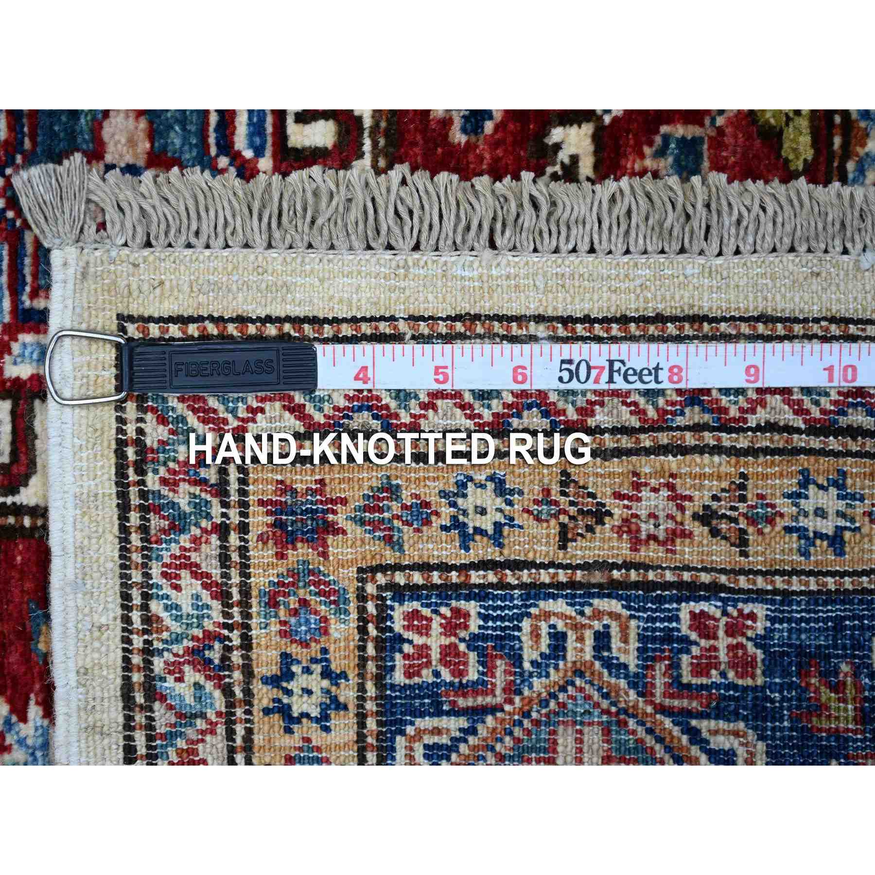 Kazak-Hand-Knotted-Rug-445470