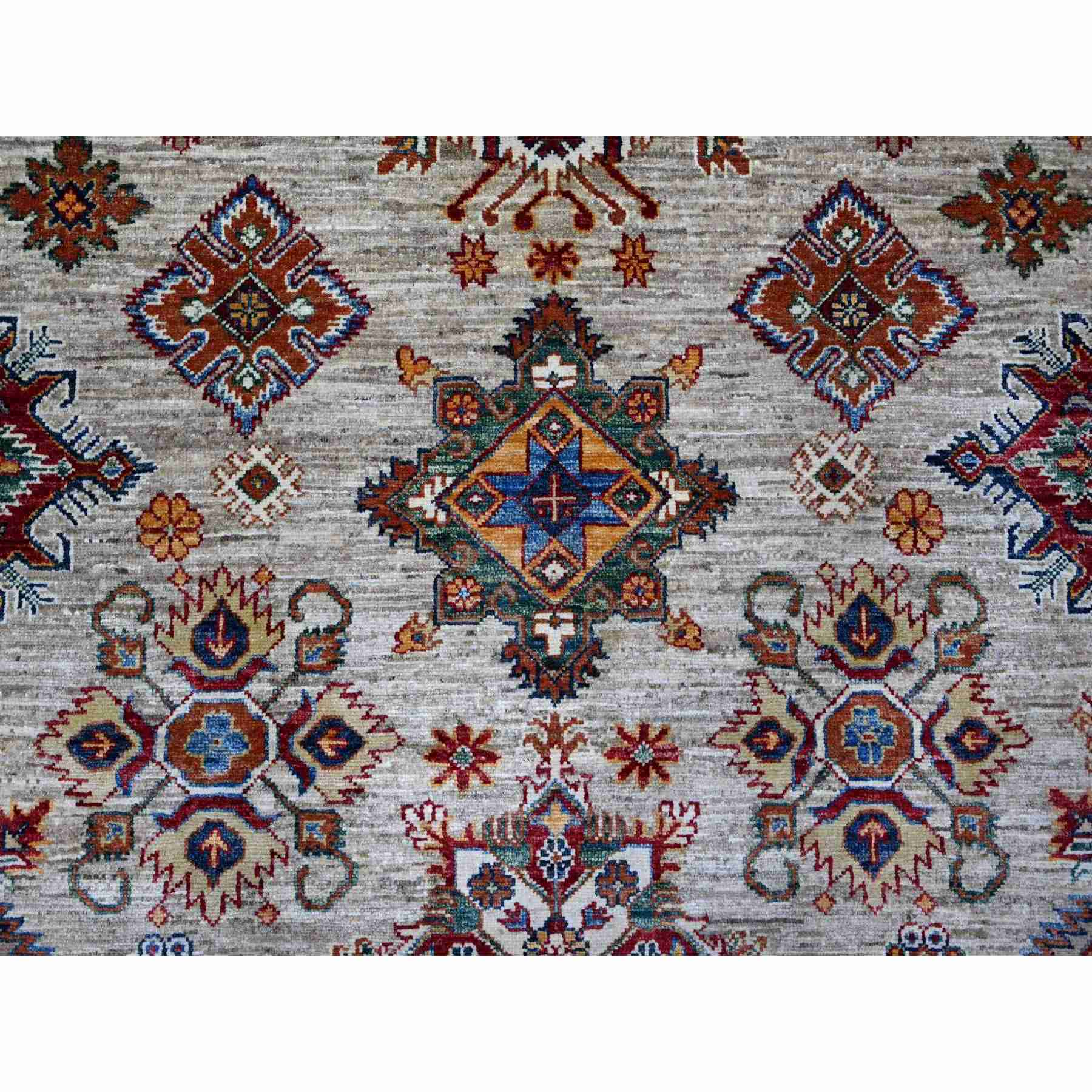 Kazak-Hand-Knotted-Rug-445515