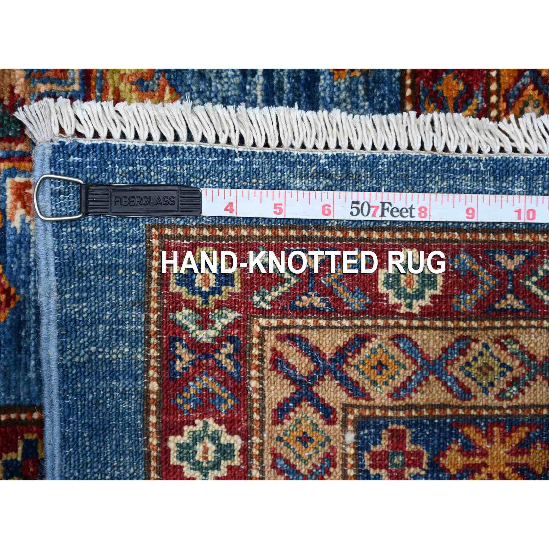 Kazak-Hand-Knotted-Rug-445530