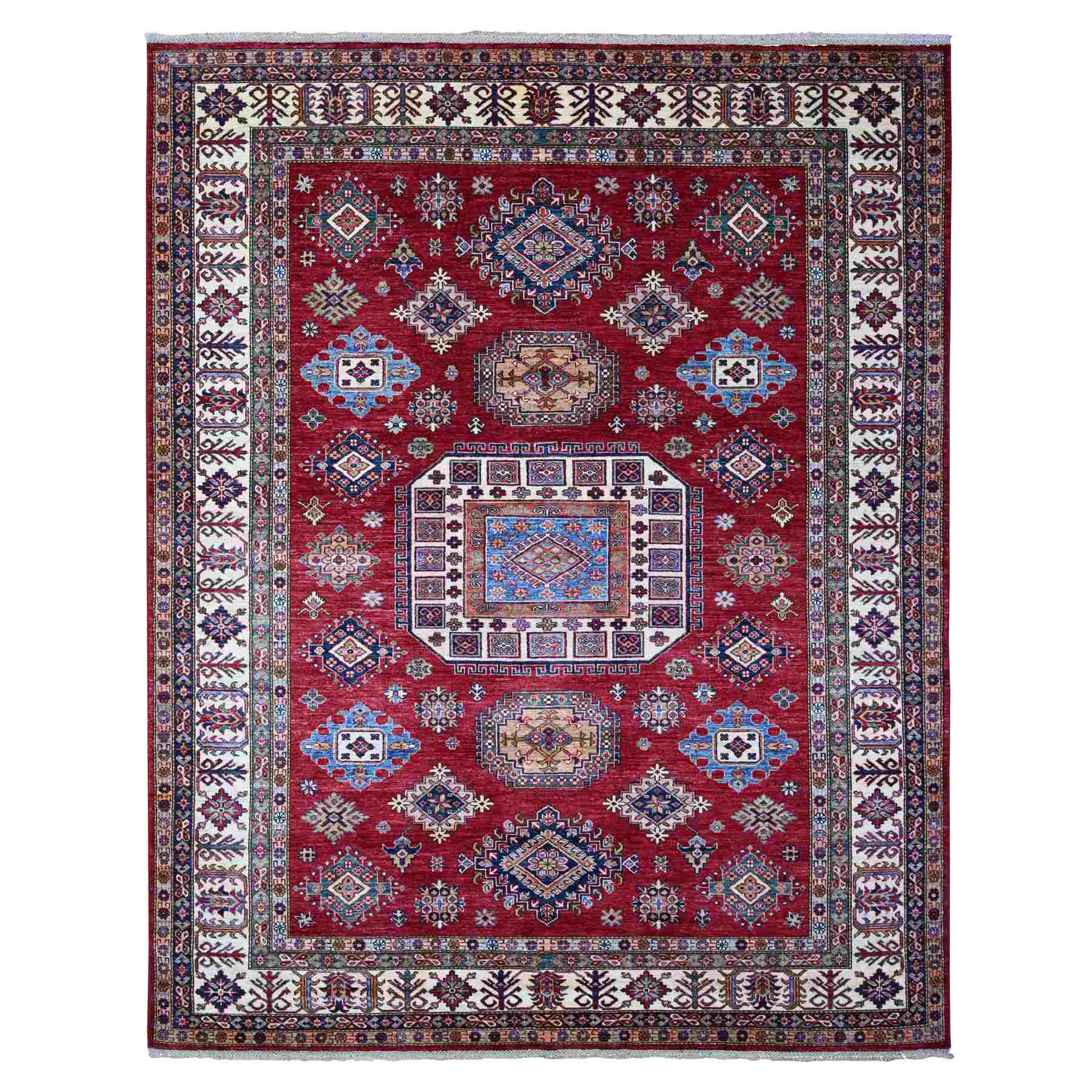 Kazak-Hand-Knotted-Rug-445550