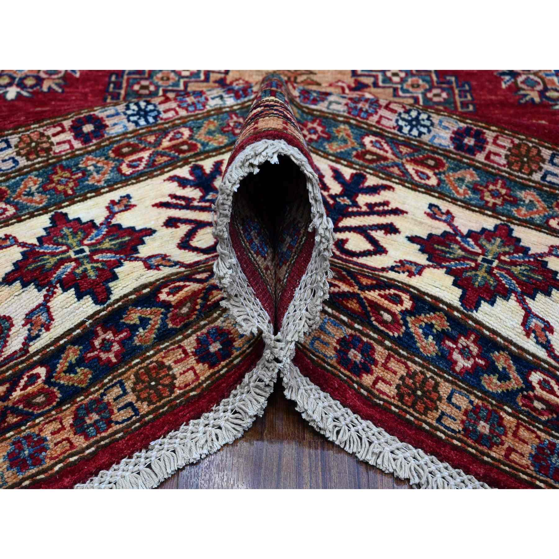 Kazak-Hand-Knotted-Rug-445550