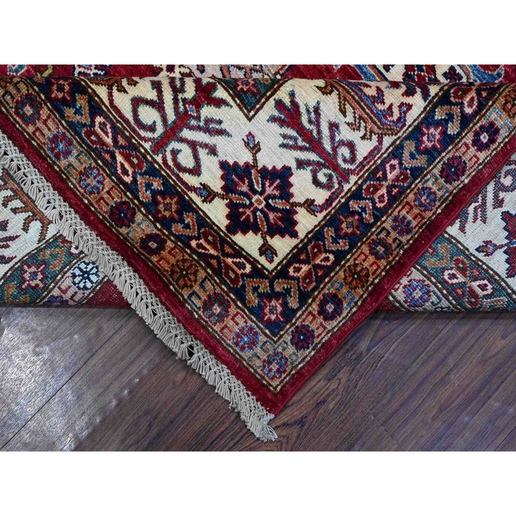Kazak-Hand-Knotted-Rug-445550