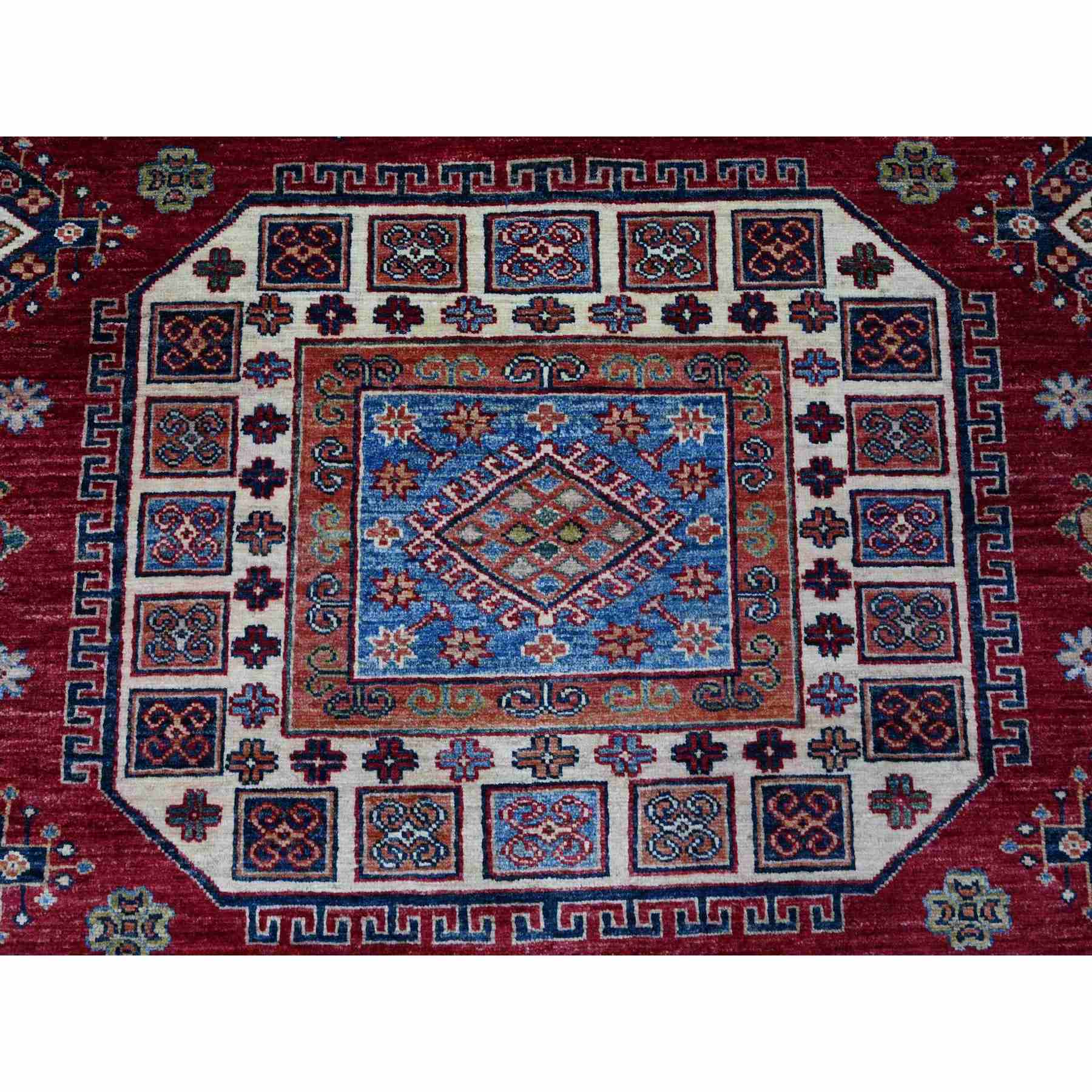 Kazak-Hand-Knotted-Rug-445550