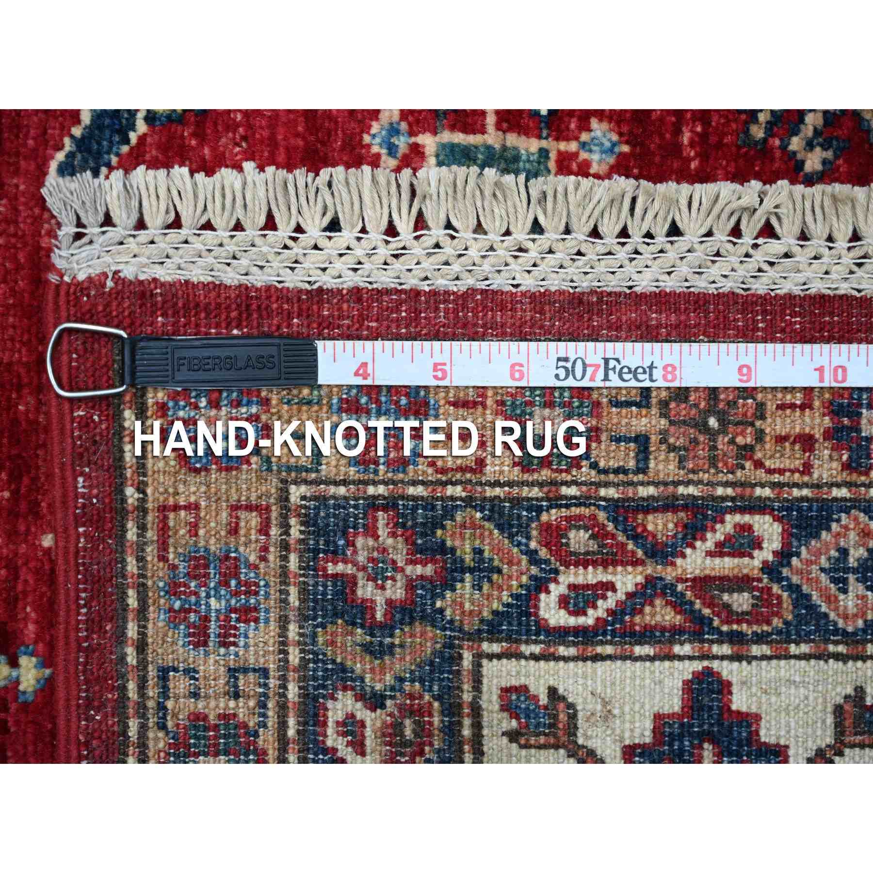 Kazak-Hand-Knotted-Rug-445550