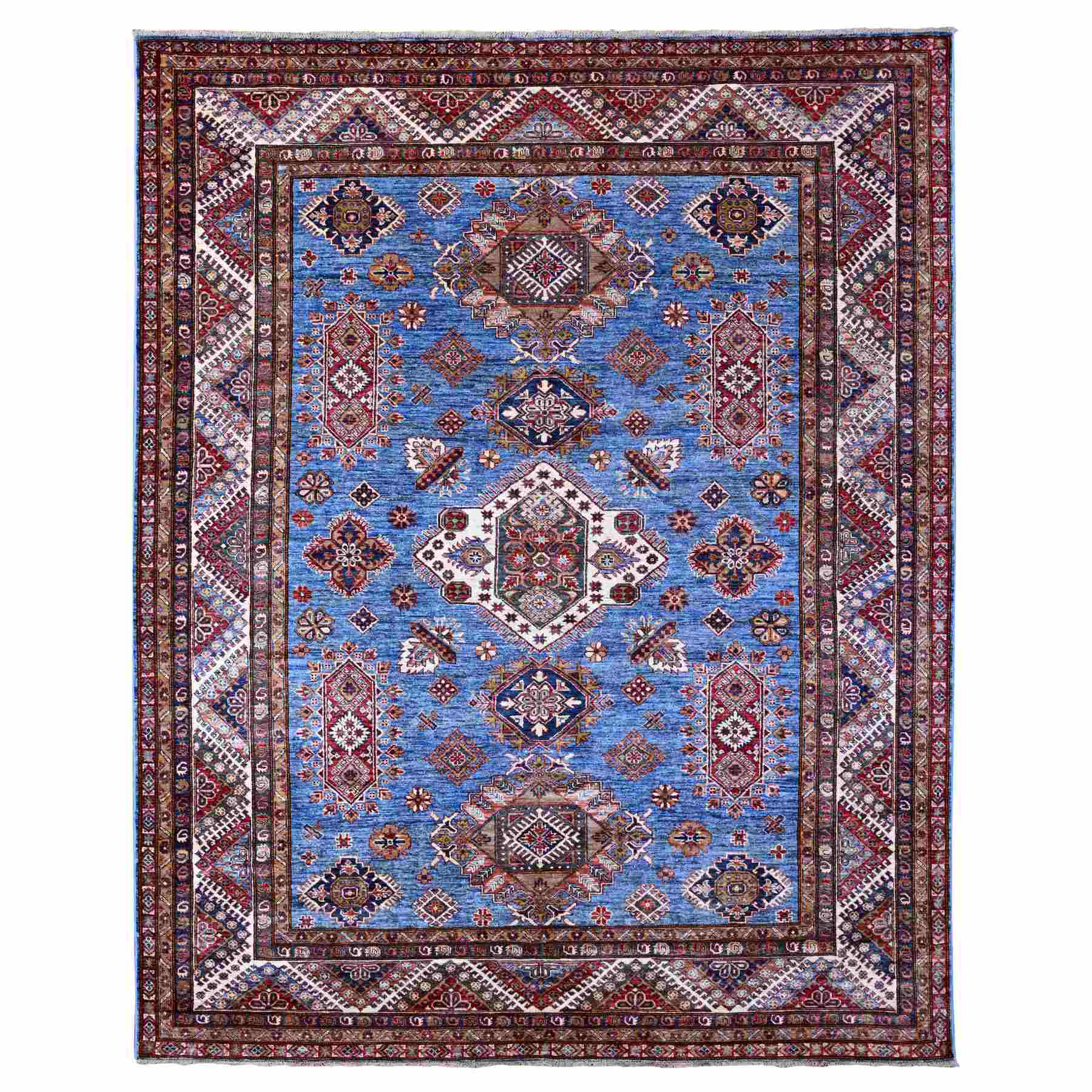 Kazak-Hand-Knotted-Rug-445560