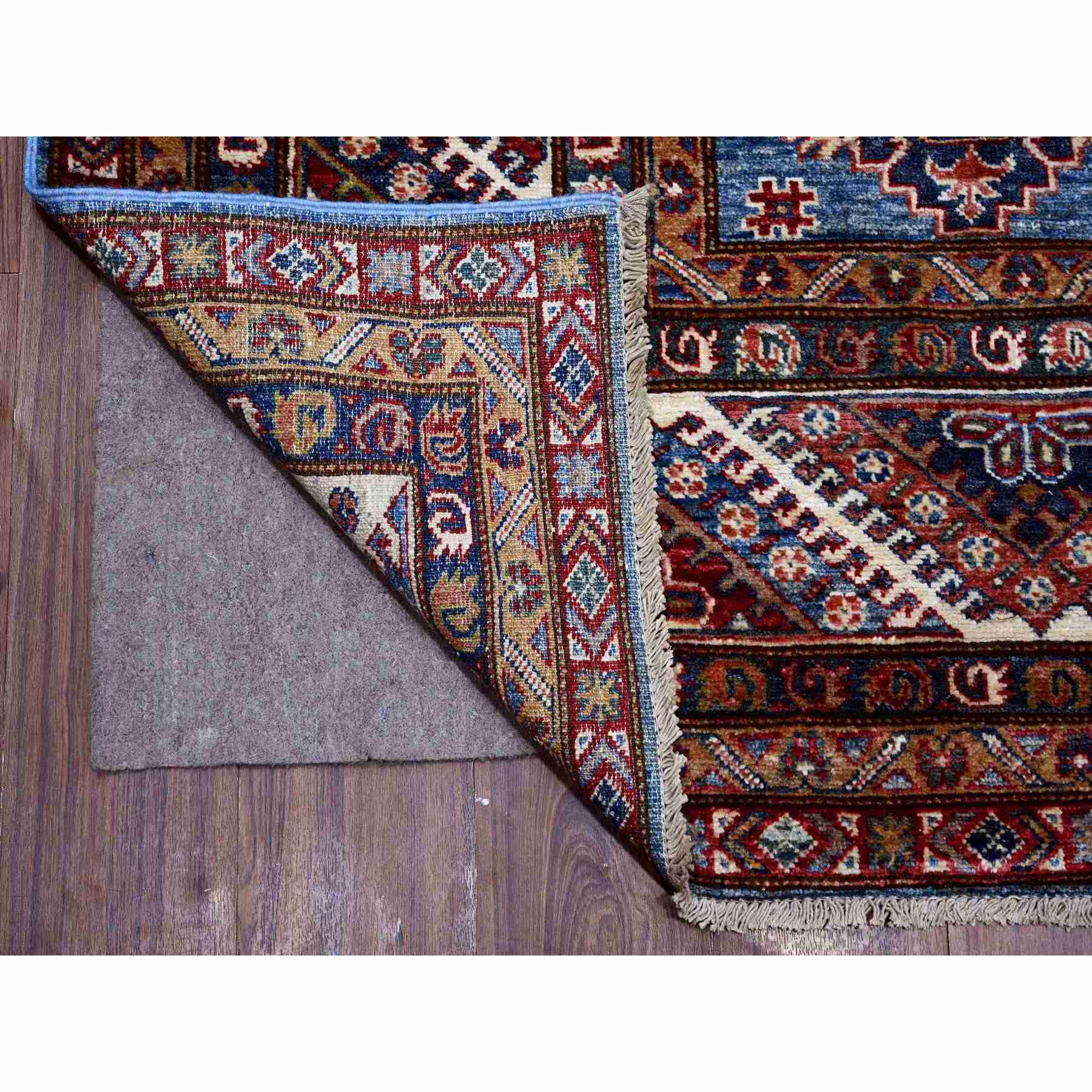 Kazak-Hand-Knotted-Rug-445560