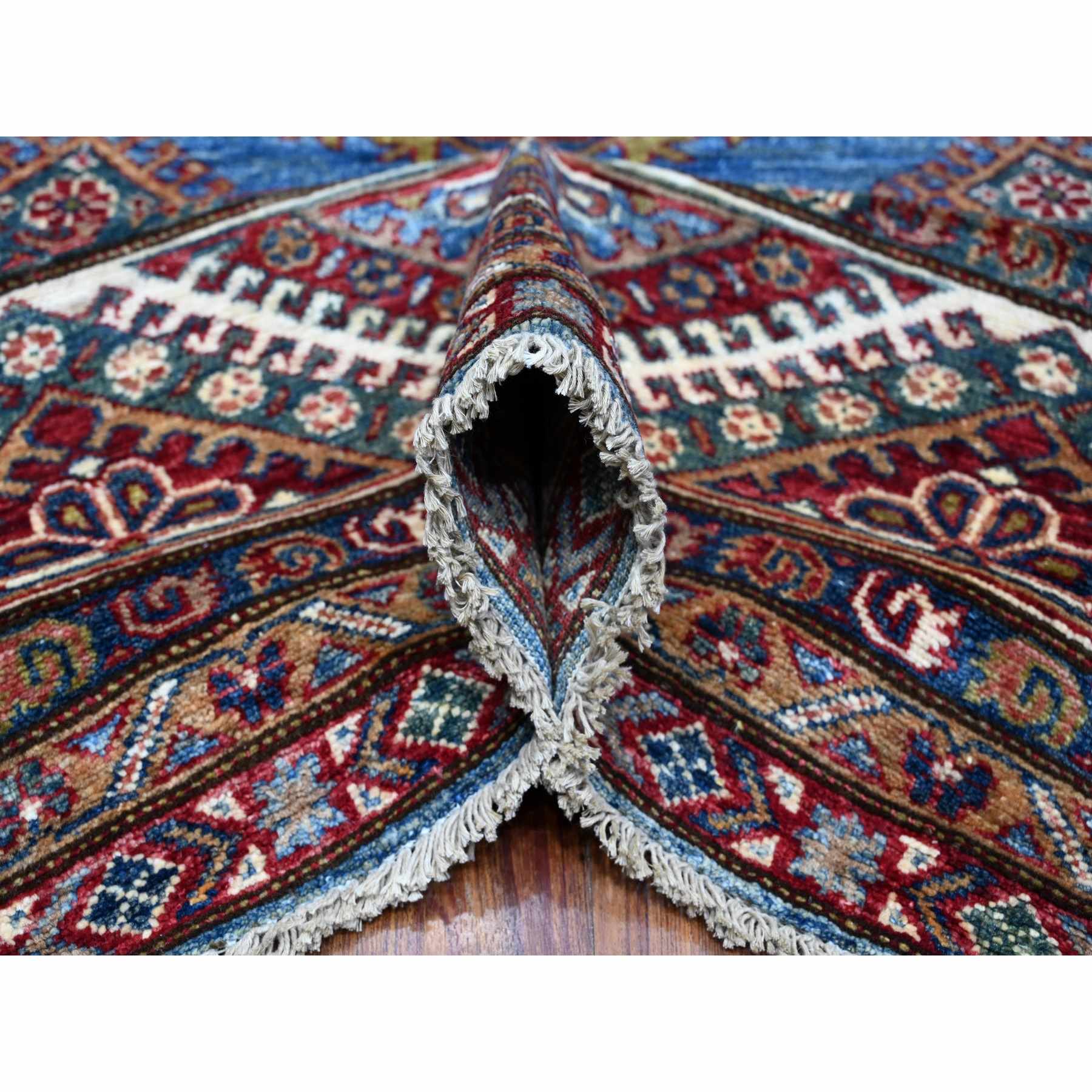 Kazak-Hand-Knotted-Rug-445560