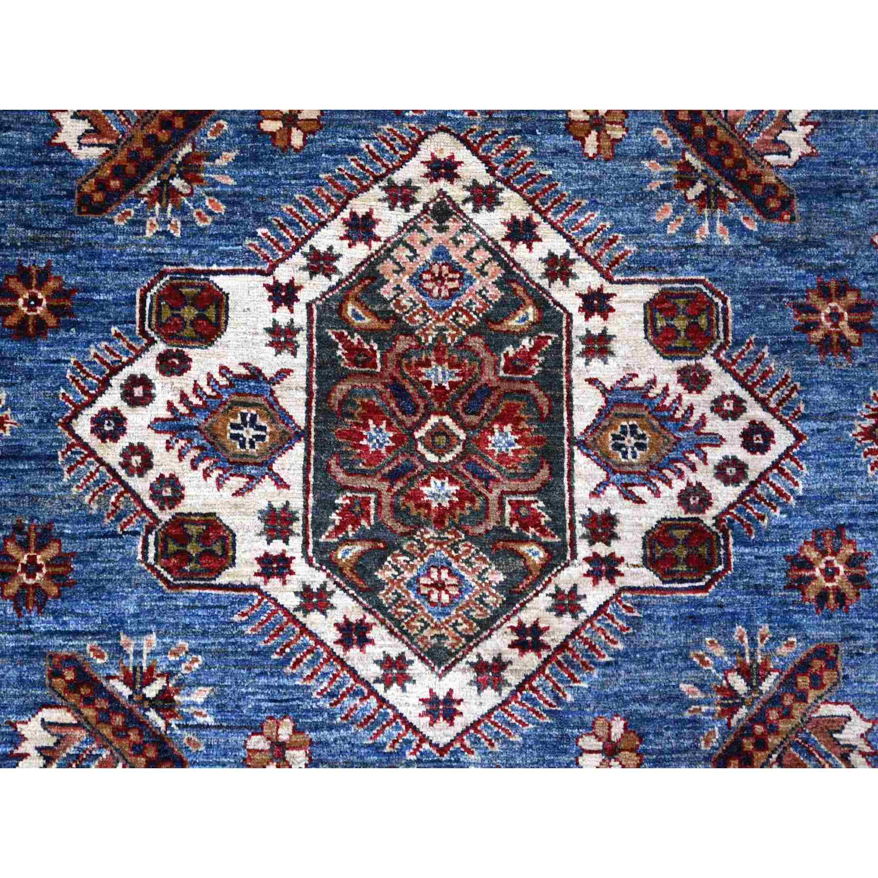 Kazak-Hand-Knotted-Rug-445560