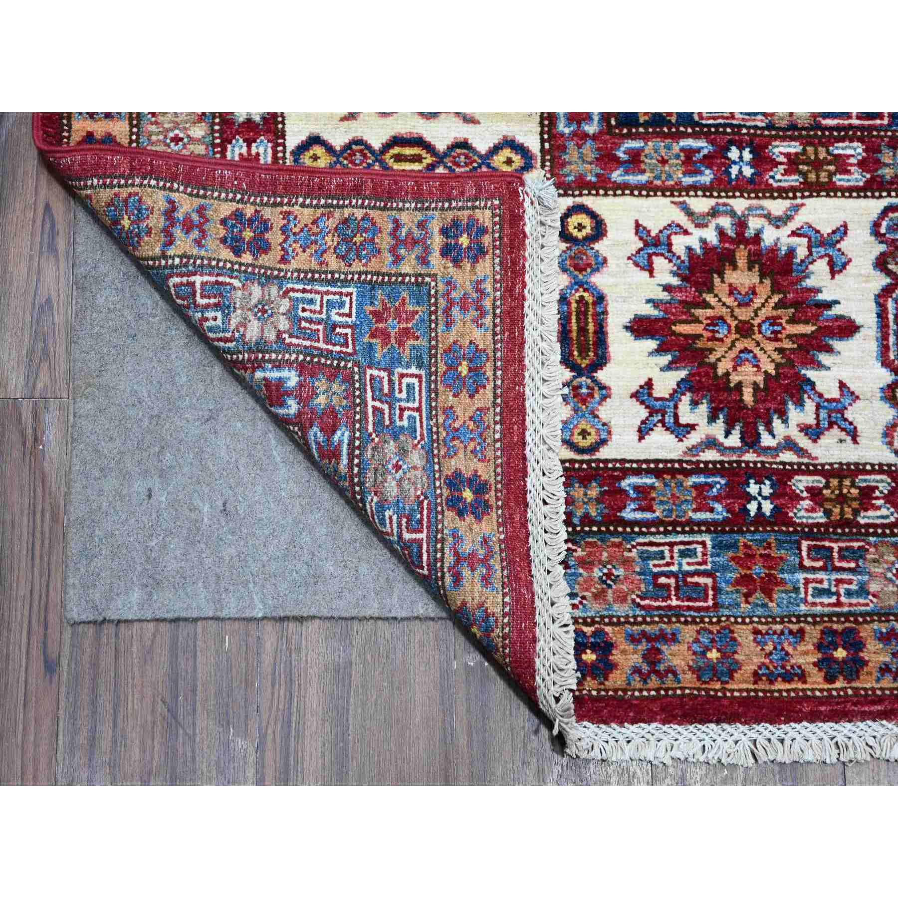 Kazak-Hand-Knotted-Rug-445660