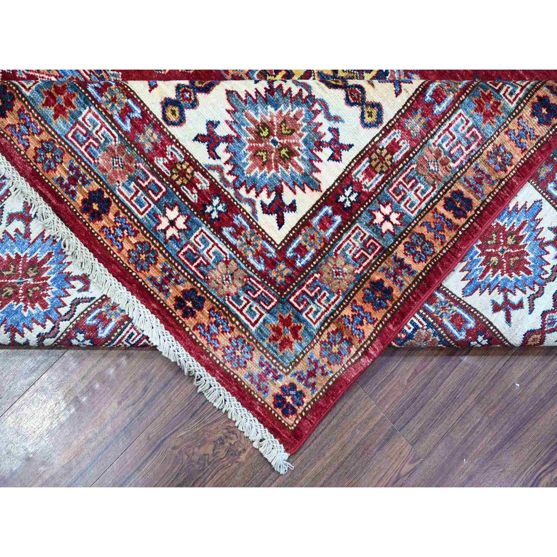 Kazak-Hand-Knotted-Rug-445660