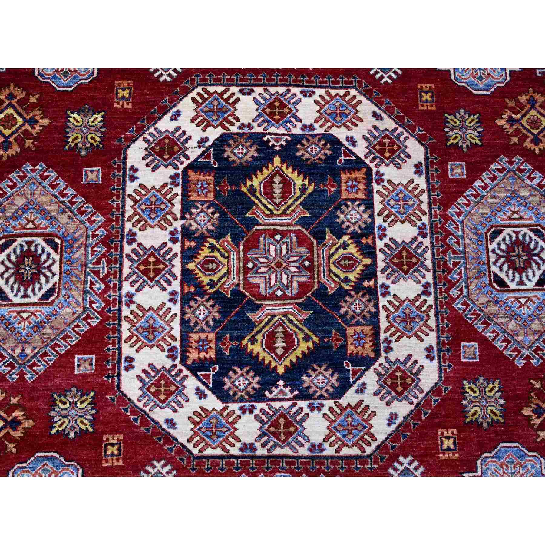 Kazak-Hand-Knotted-Rug-445660