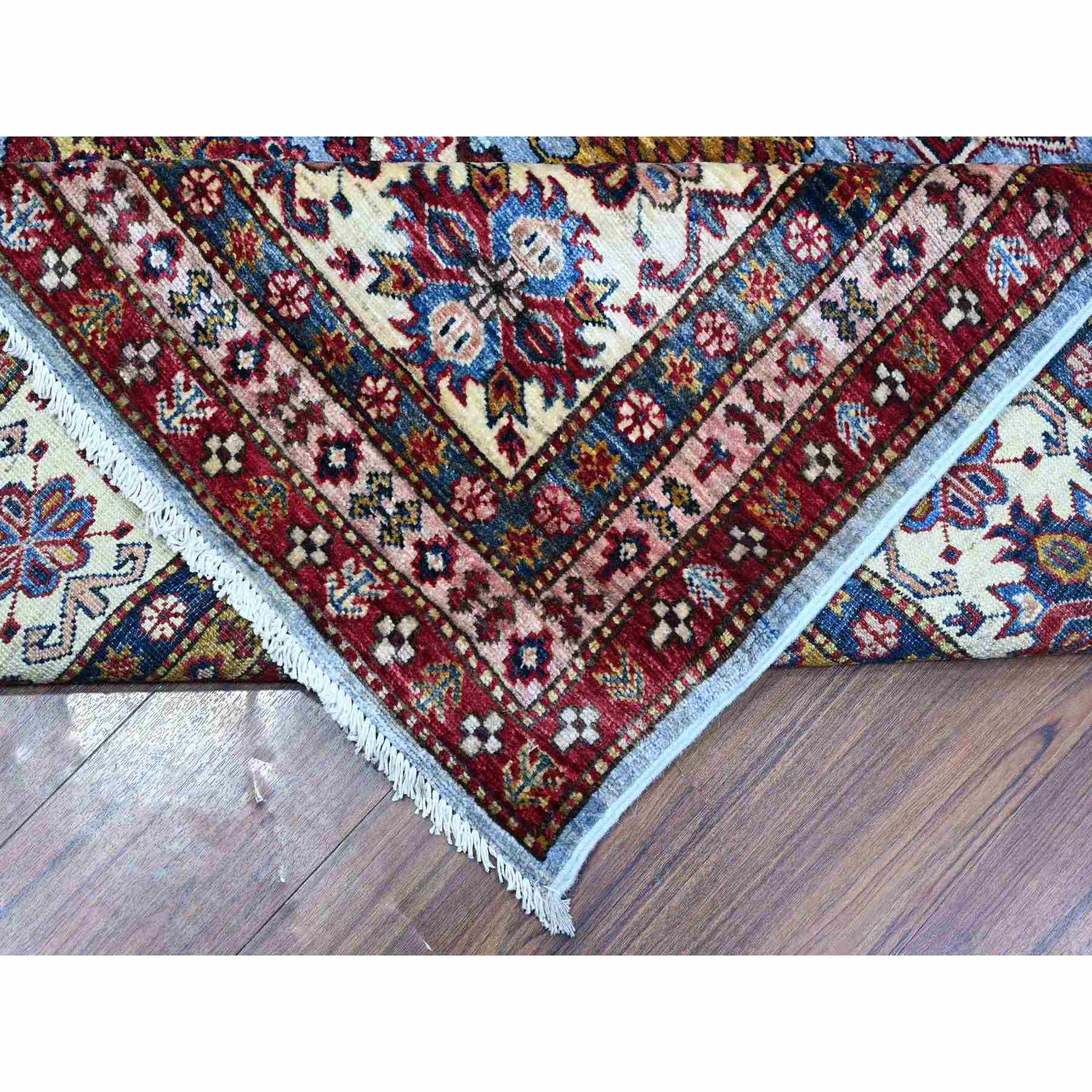 Kazak-Hand-Knotted-Rug-445665