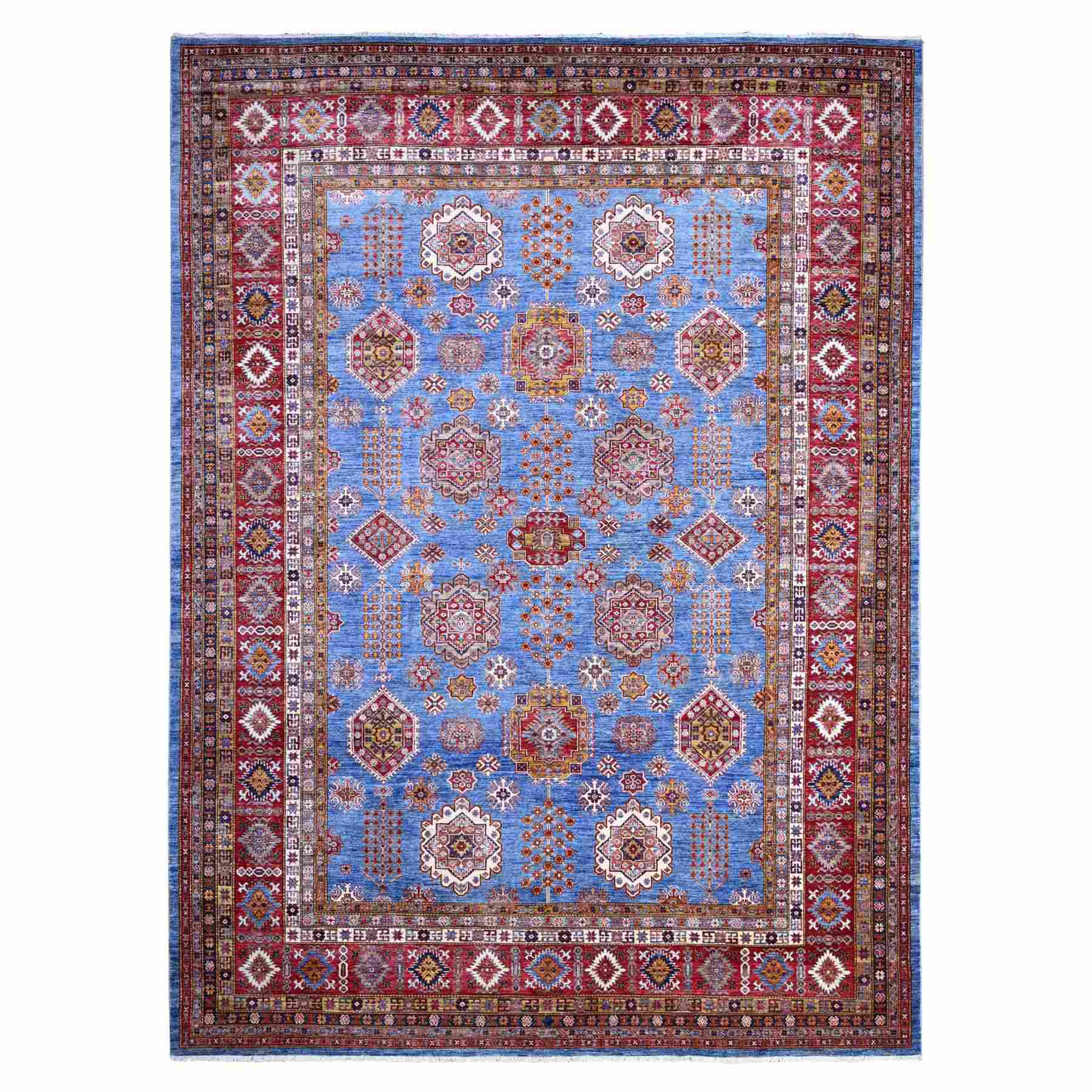 Kazak-Hand-Knotted-Rug-445990