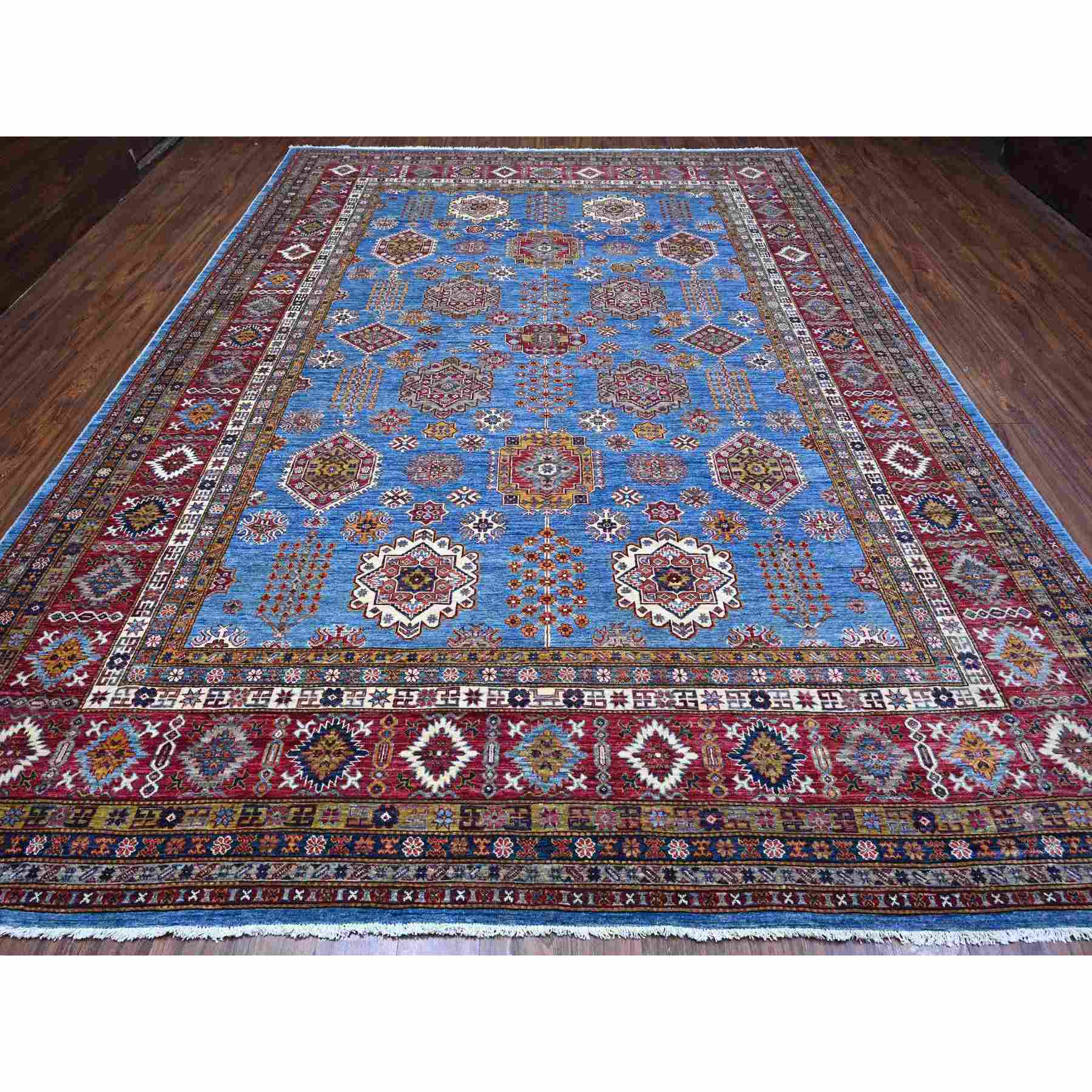 Kazak-Hand-Knotted-Rug-445990