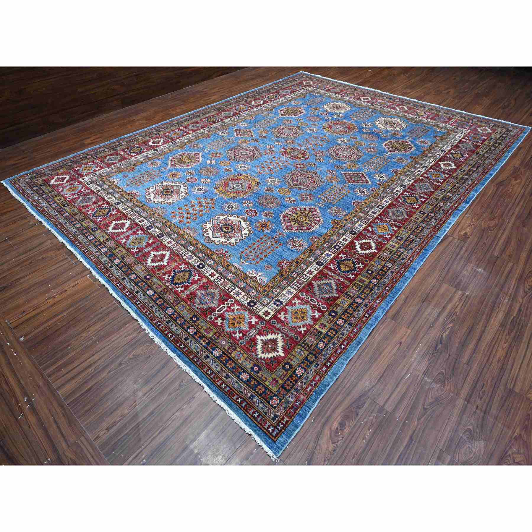 Kazak-Hand-Knotted-Rug-445990