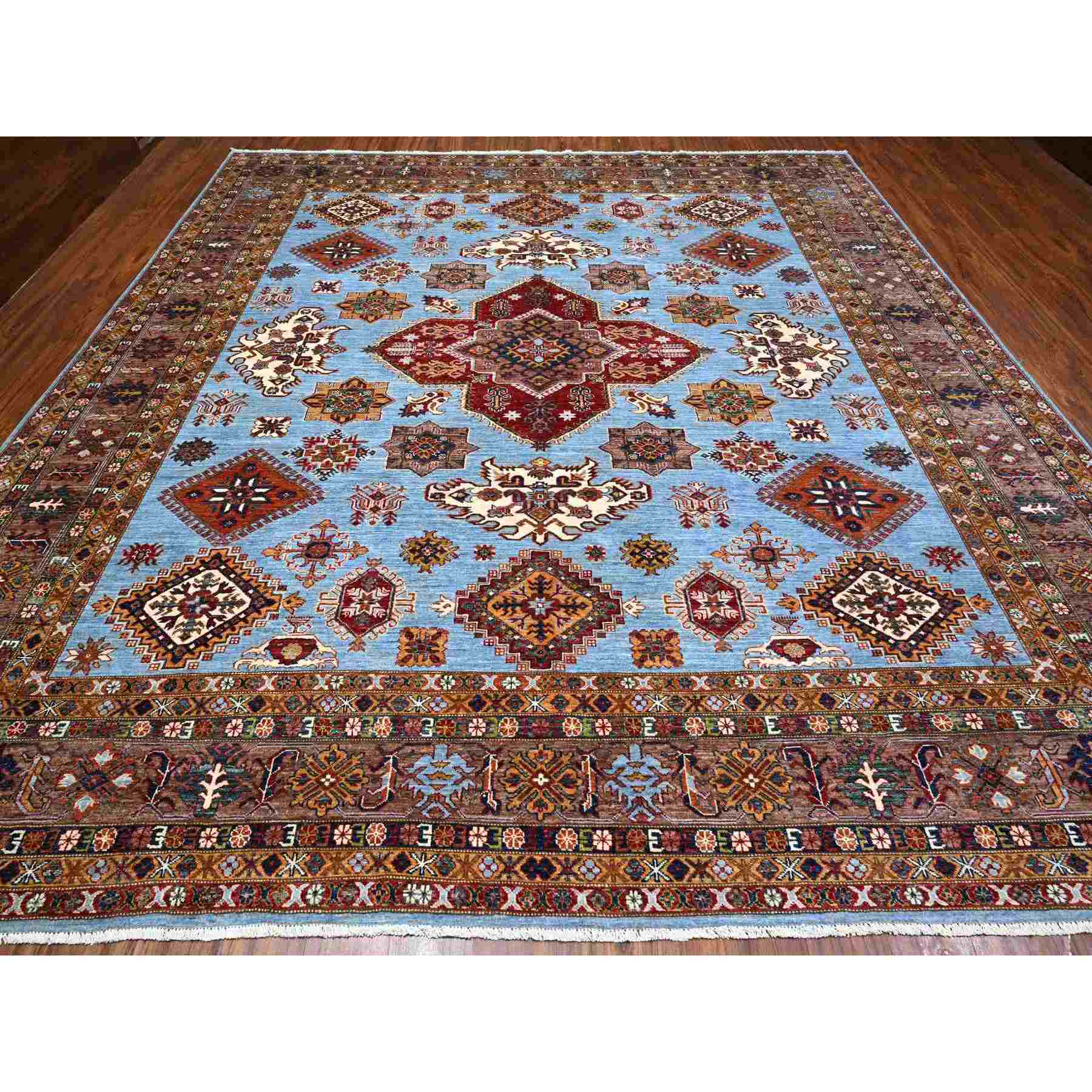 Kazak-Hand-Knotted-Rug-445995