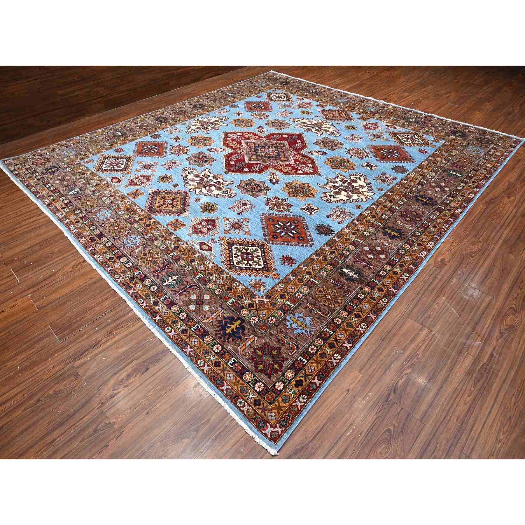 Kazak-Hand-Knotted-Rug-445995