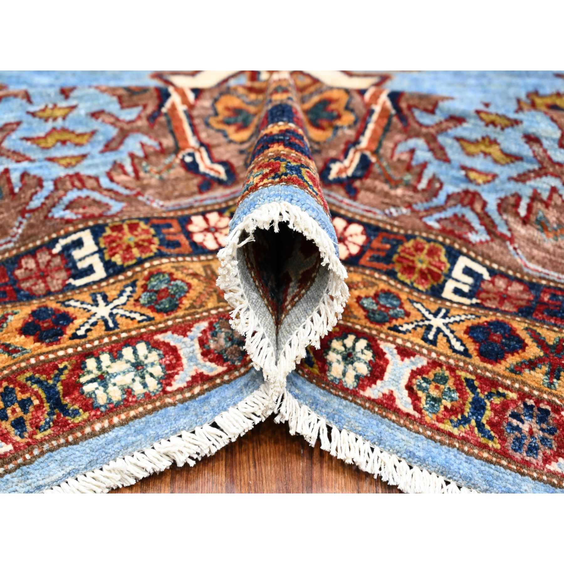 Kazak-Hand-Knotted-Rug-445995