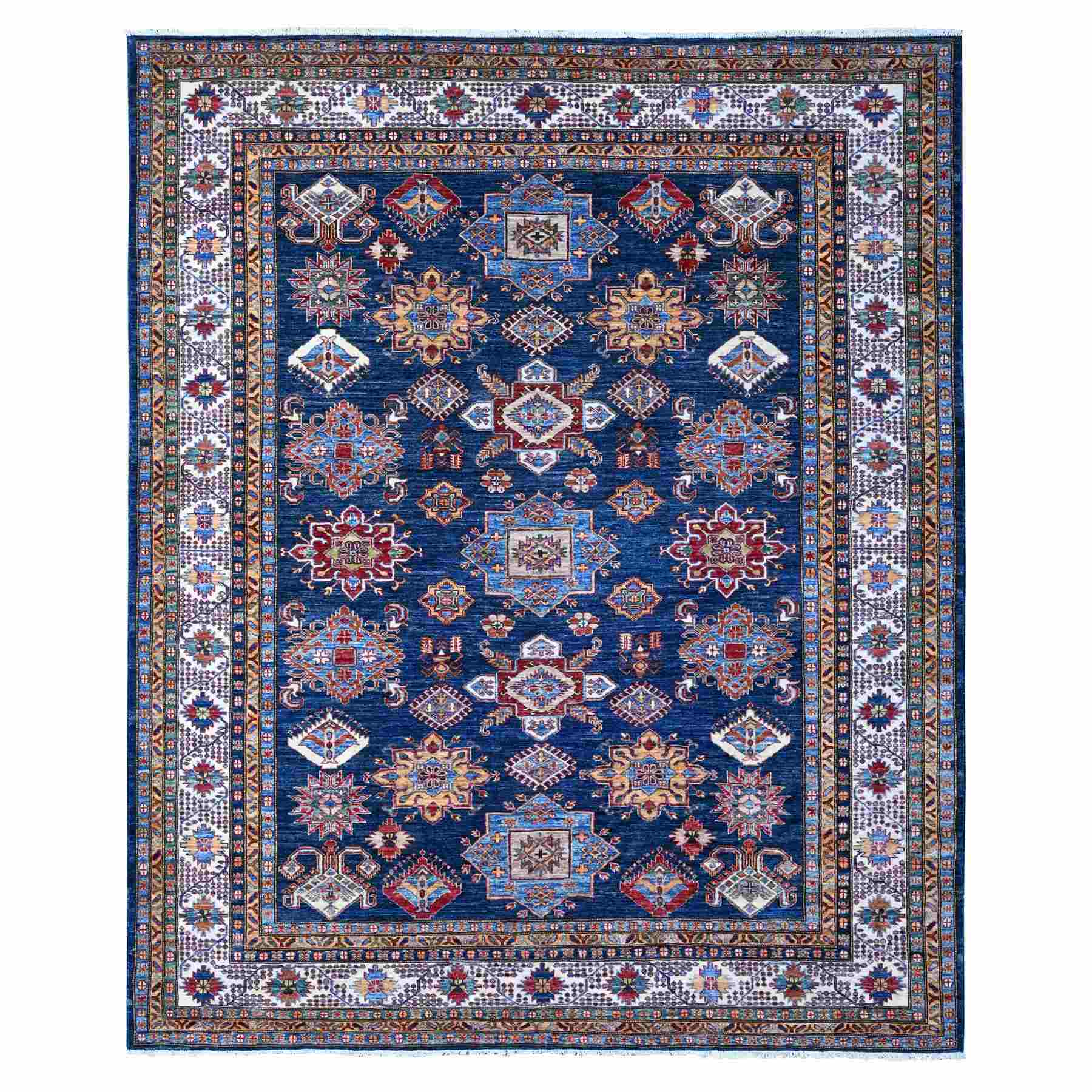 Kazak-Hand-Knotted-Rug-446005