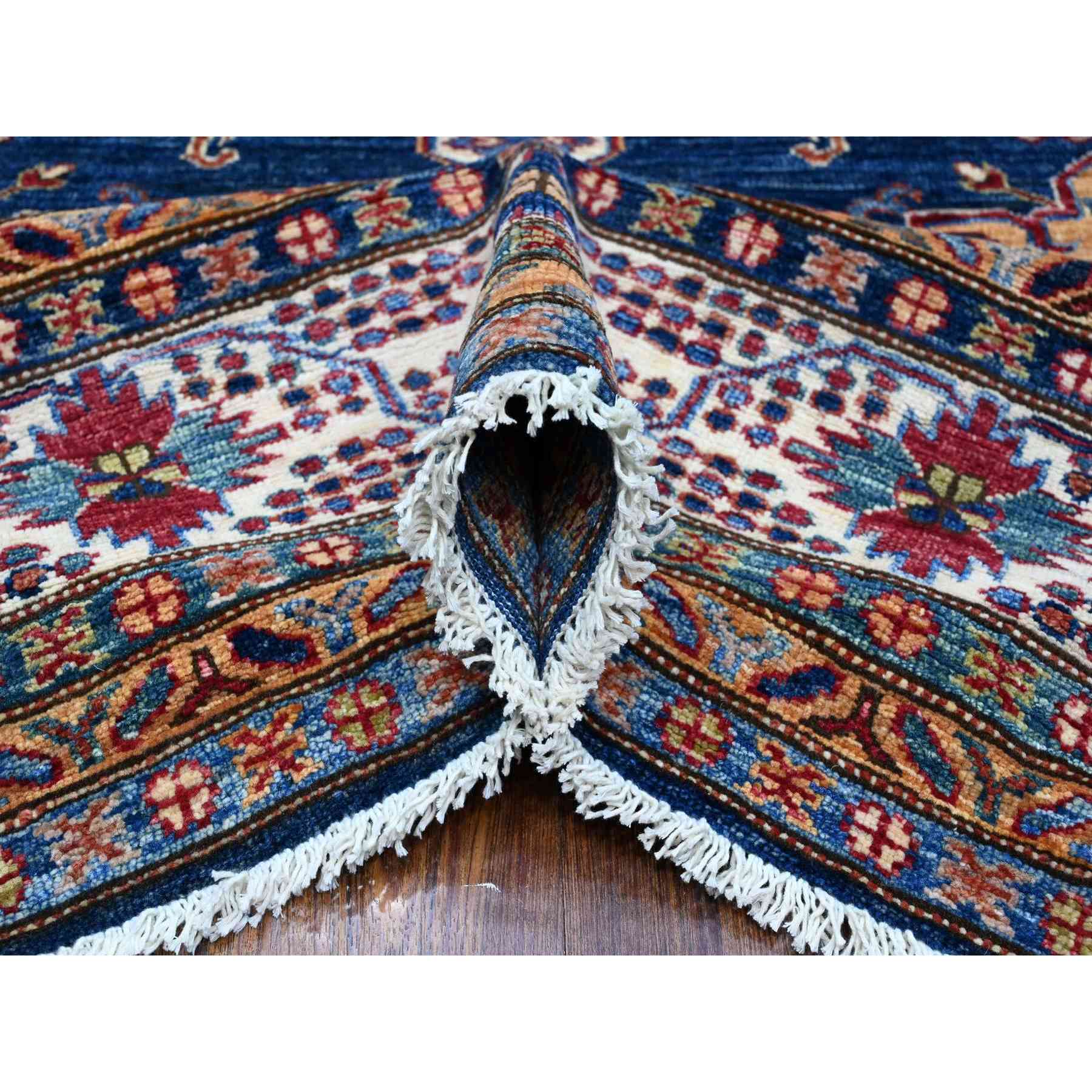 Kazak-Hand-Knotted-Rug-446005