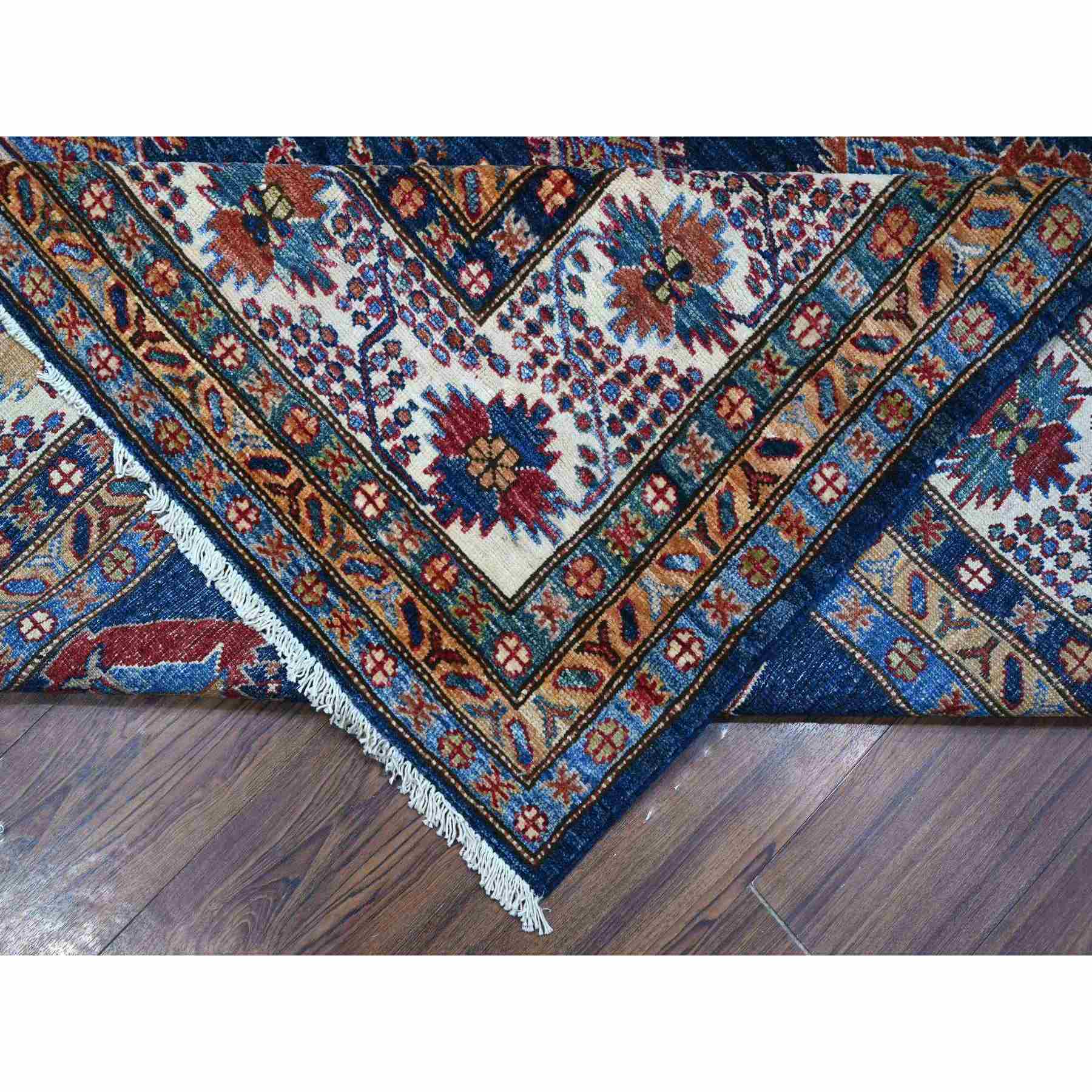 Kazak-Hand-Knotted-Rug-446005