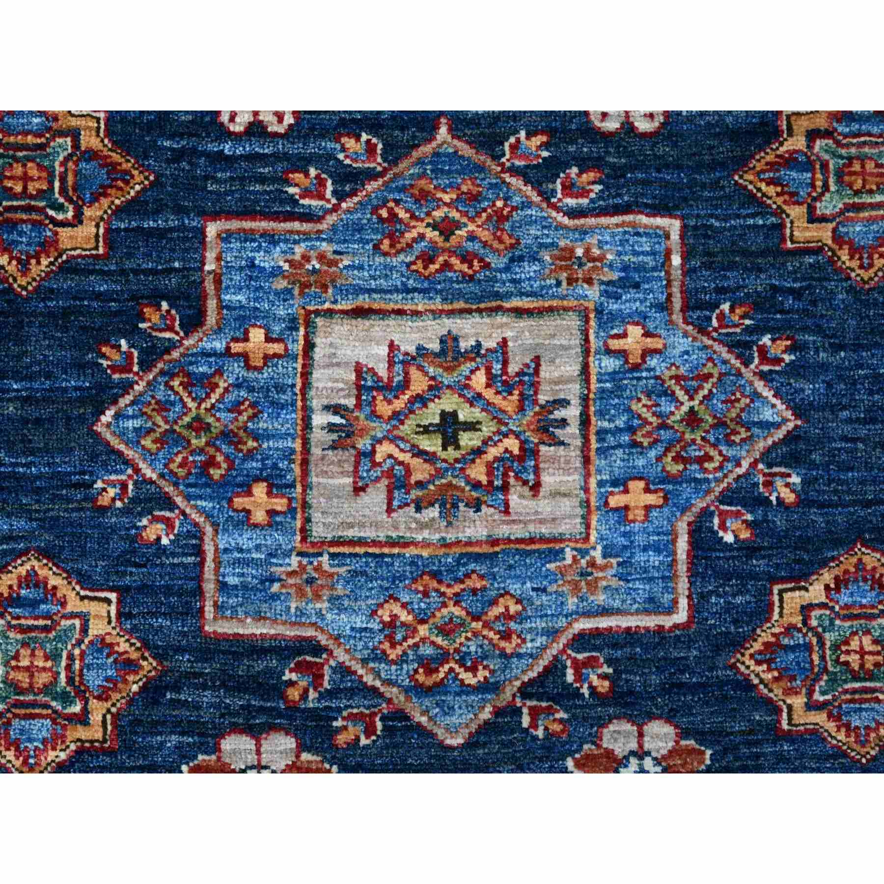 Kazak-Hand-Knotted-Rug-446005