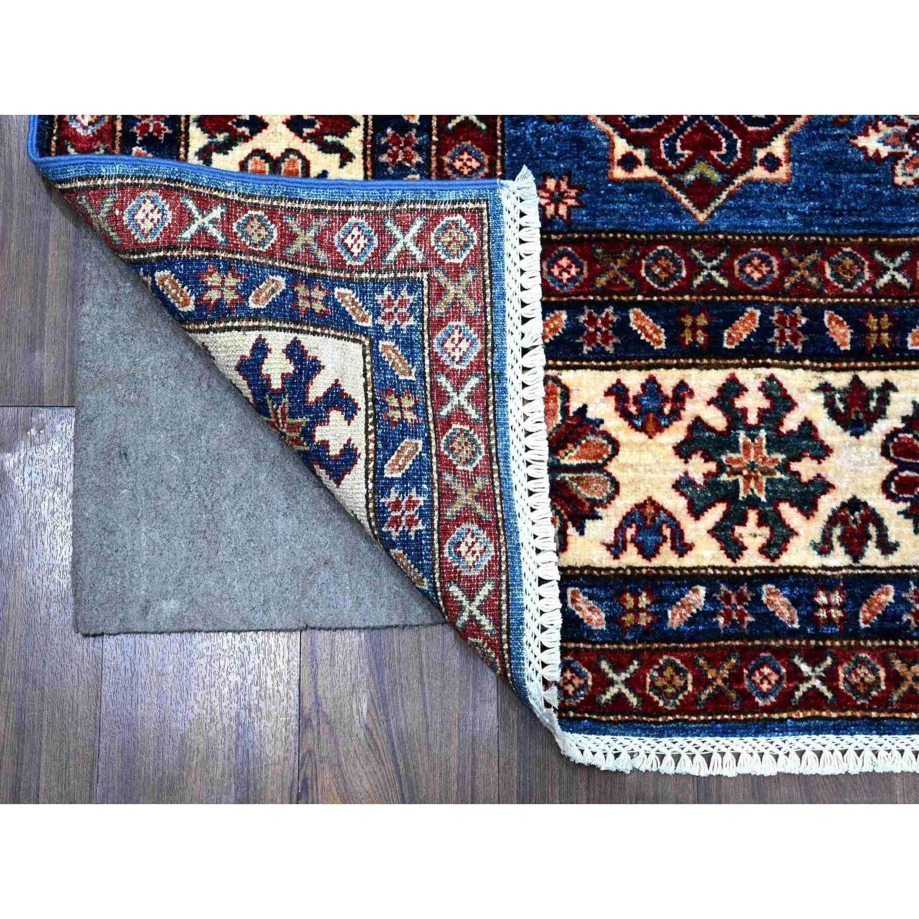 Kazak-Hand-Knotted-Rug-446055