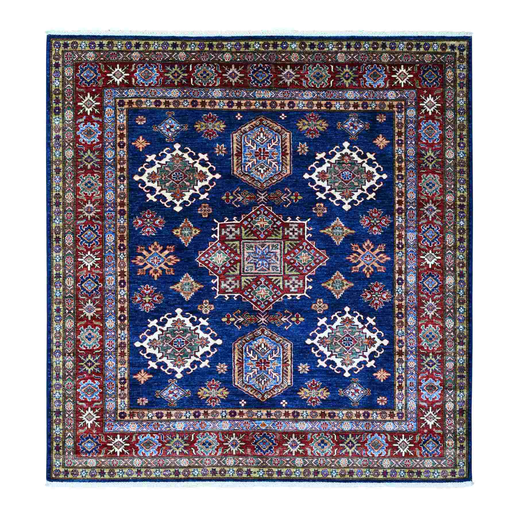 Kazak-Hand-Knotted-Rug-446060