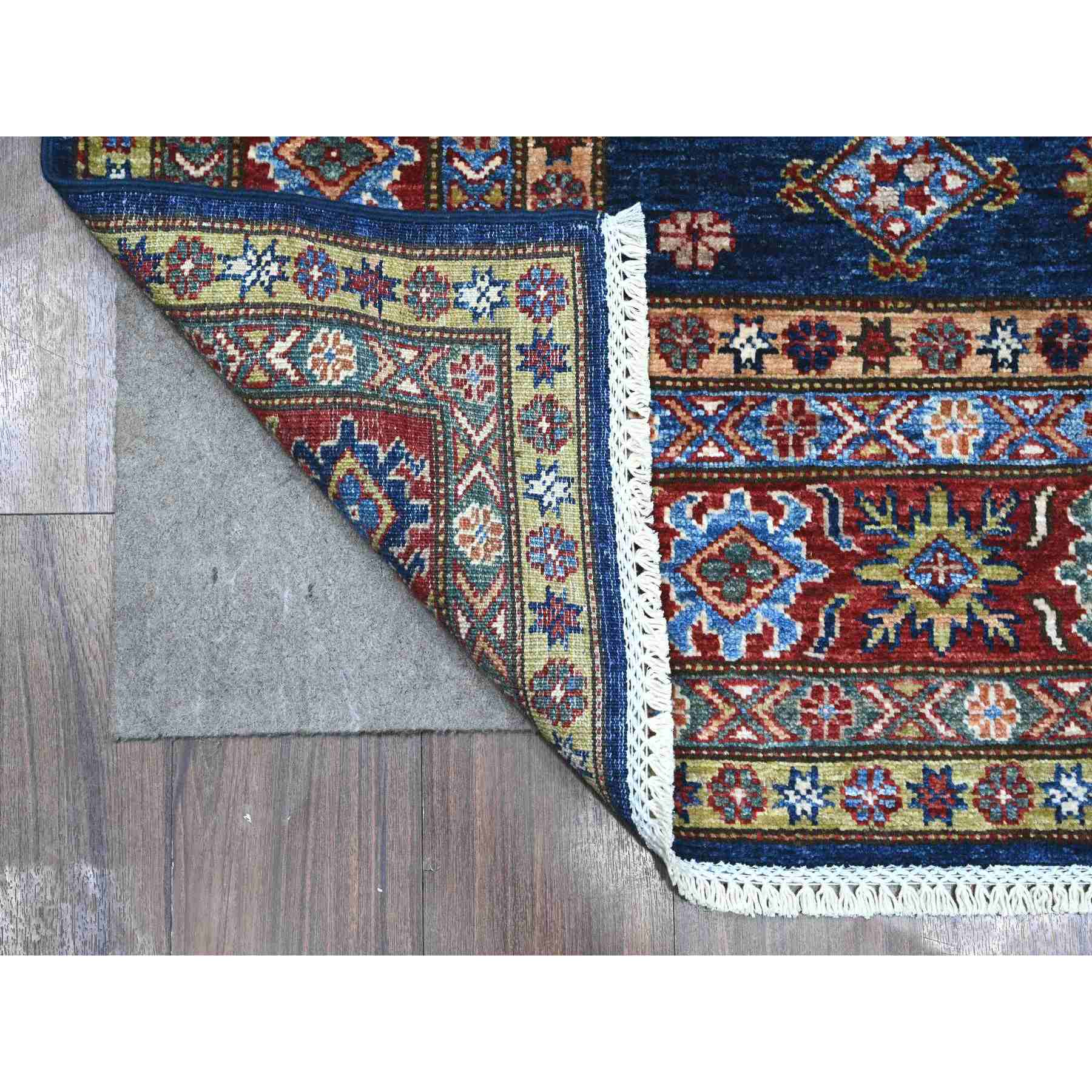 Kazak-Hand-Knotted-Rug-446060