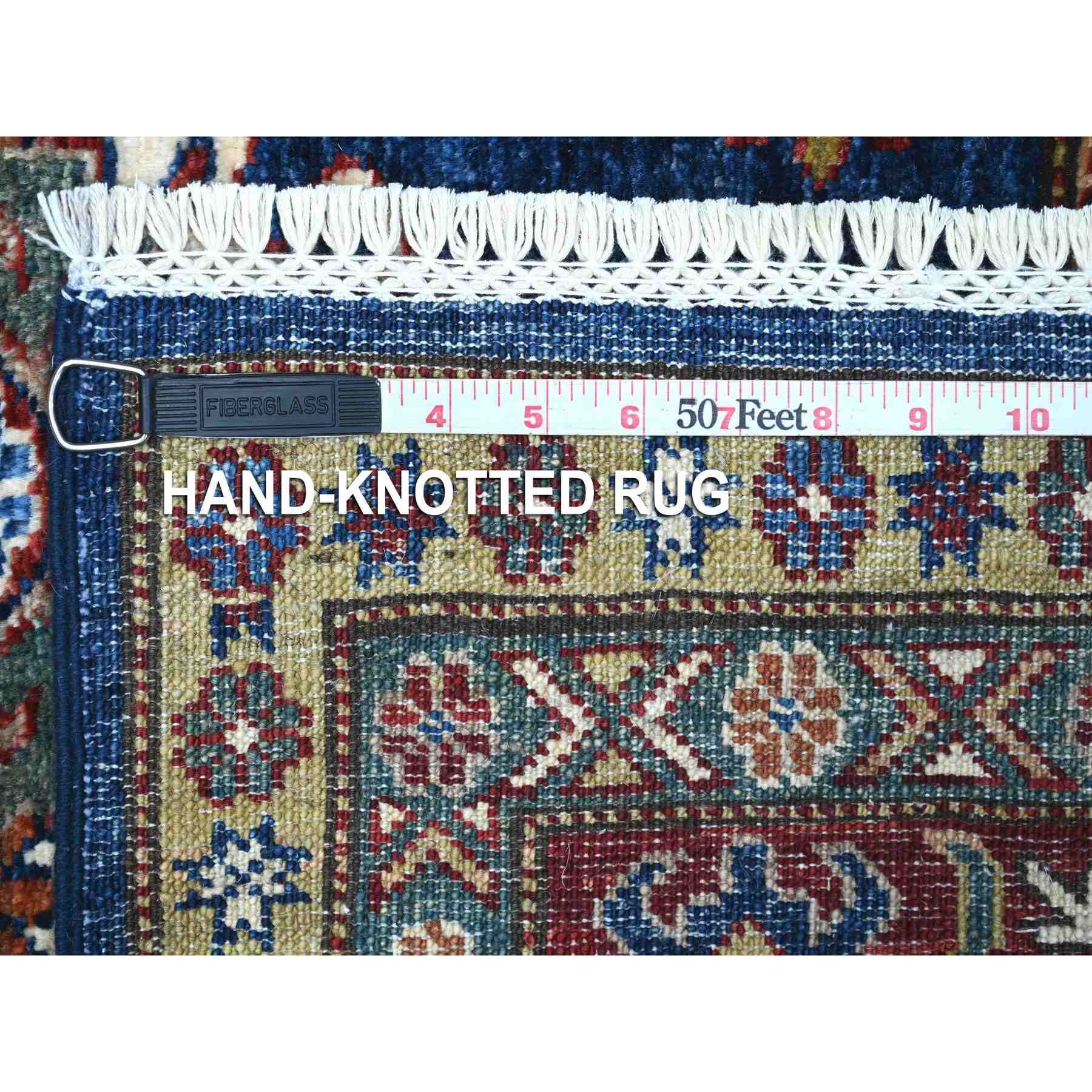 Kazak-Hand-Knotted-Rug-446060