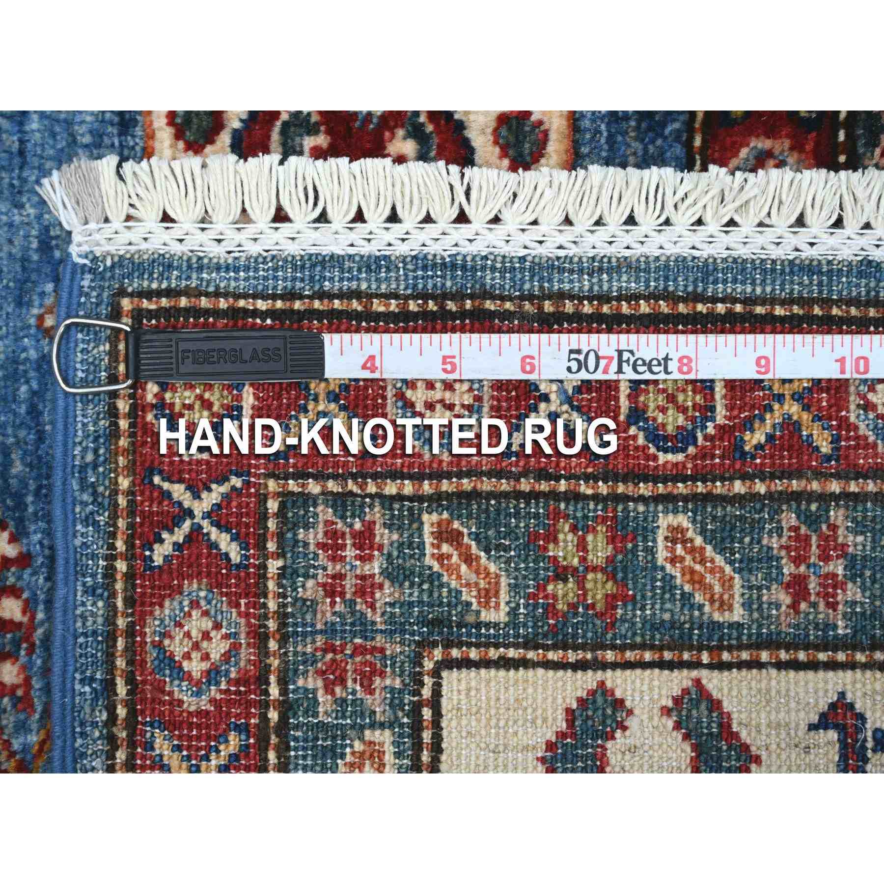 Kazak-Hand-Knotted-Rug-446065