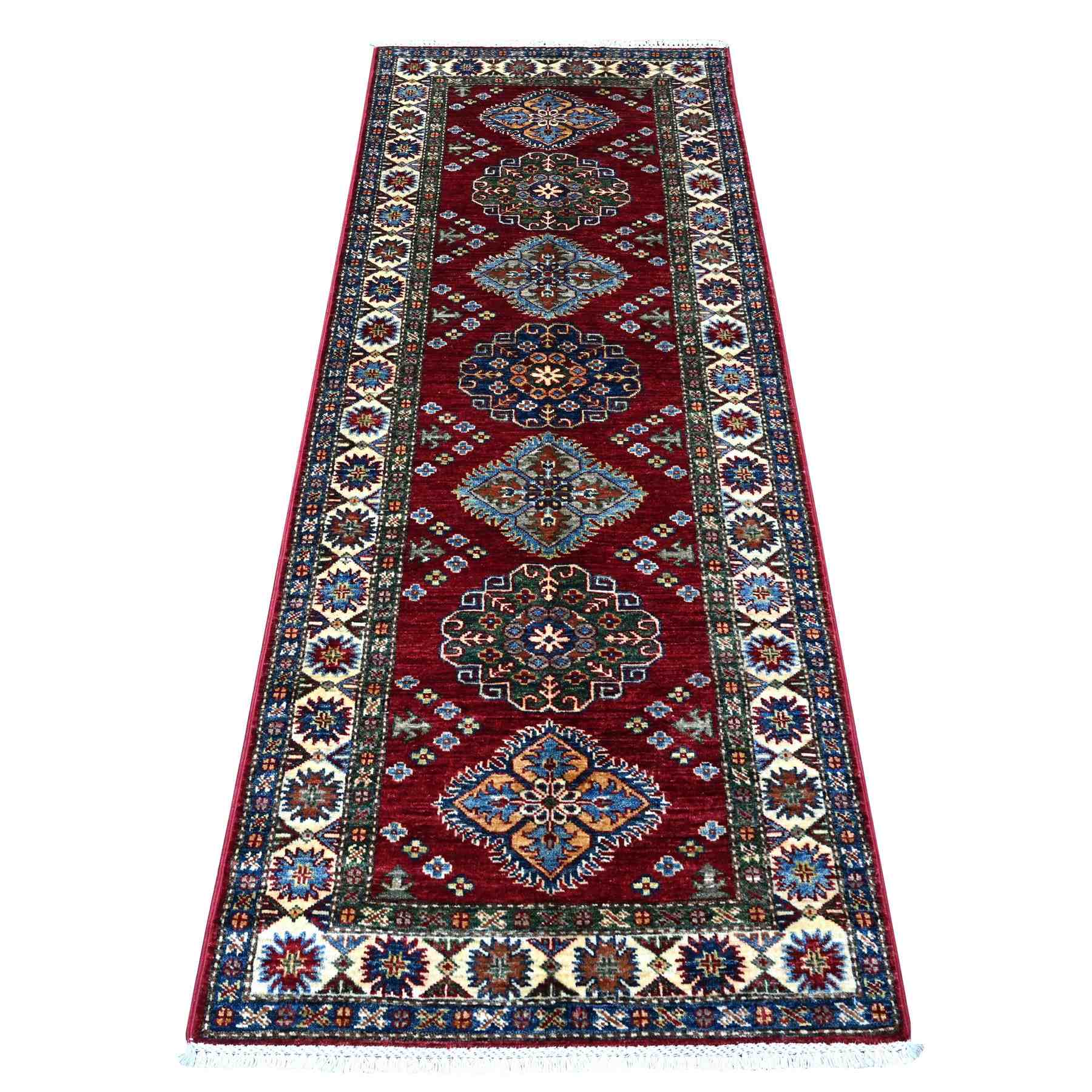 Kazak-Hand-Knotted-Rug-446080