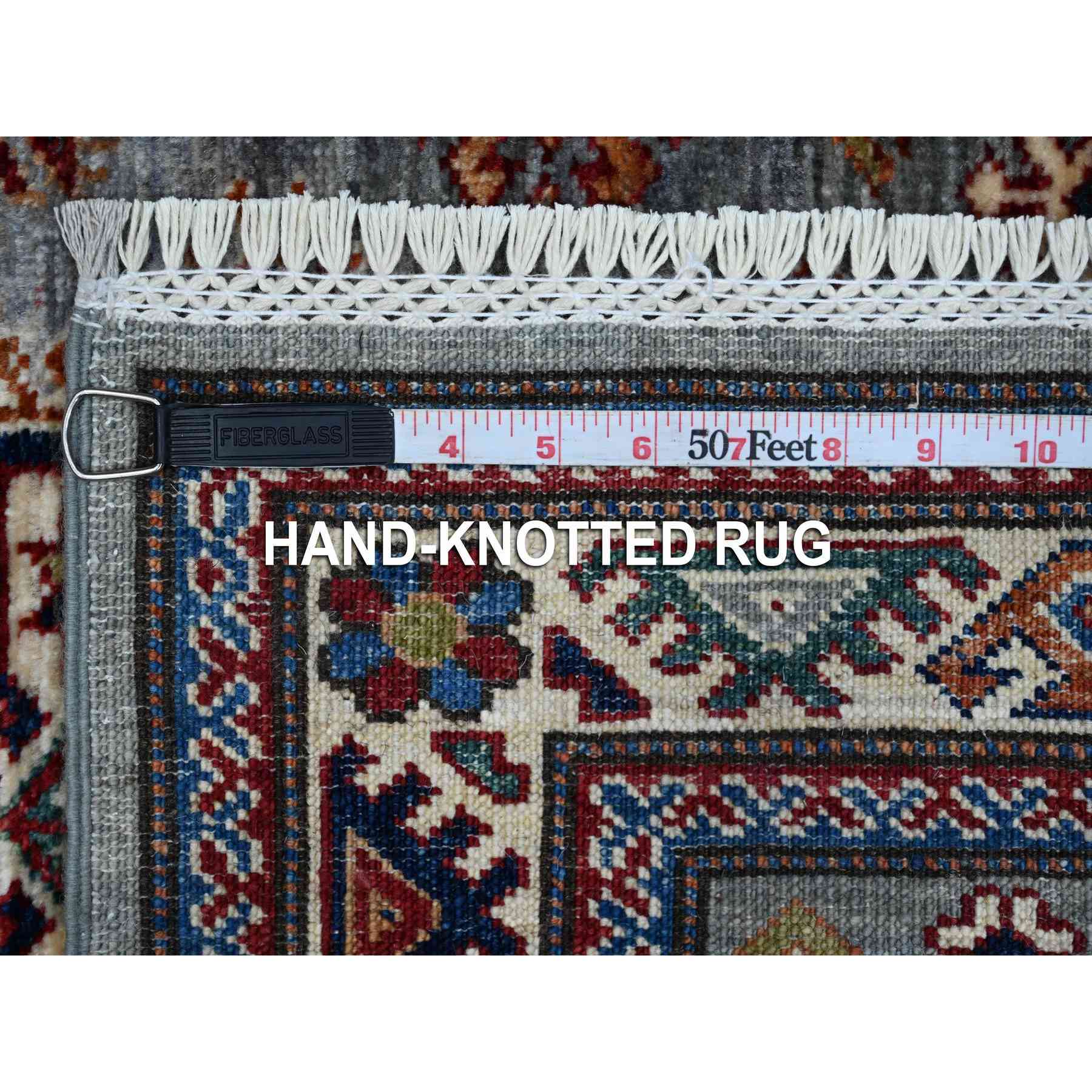 Kazak-Hand-Knotted-Rug-446095