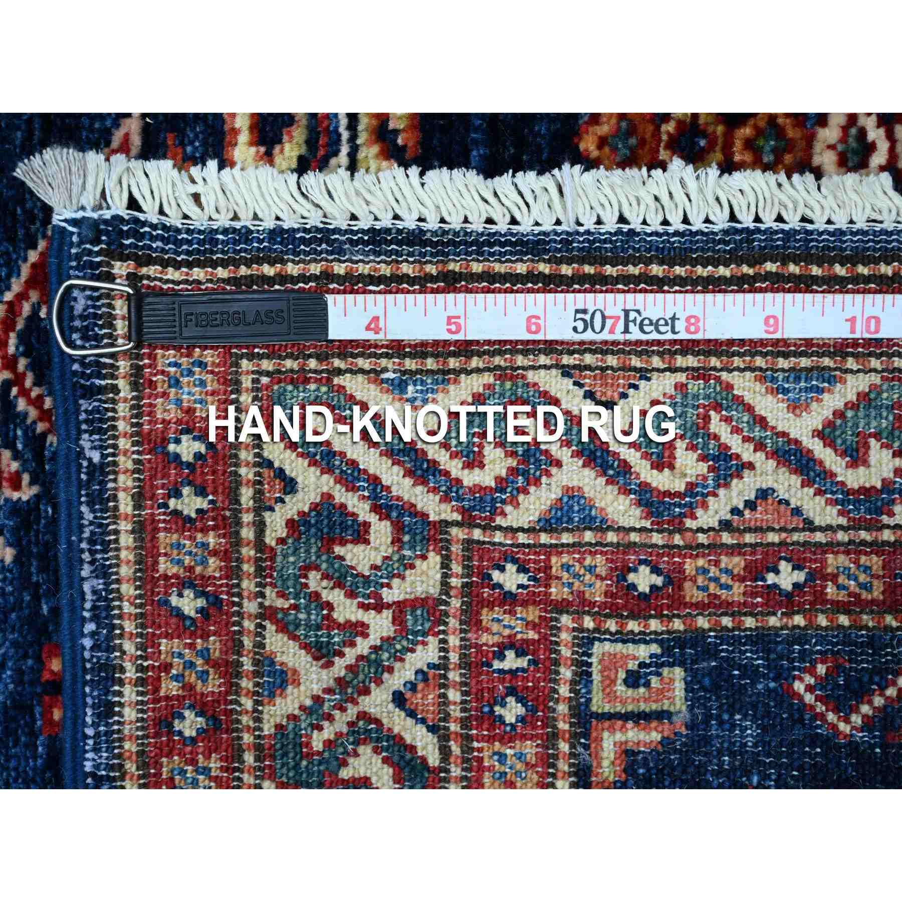 Kazak-Hand-Knotted-Rug-446100