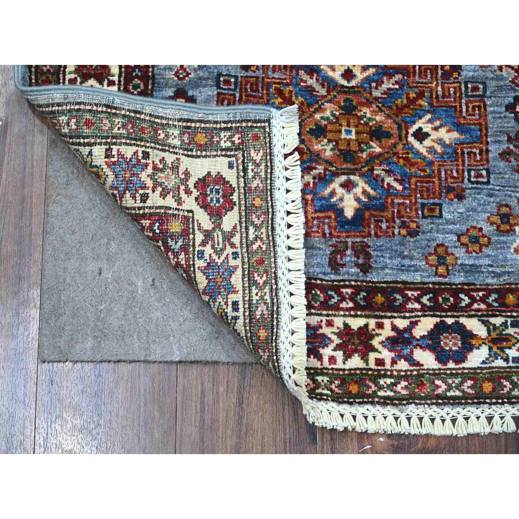 Kazak-Hand-Knotted-Rug-446105