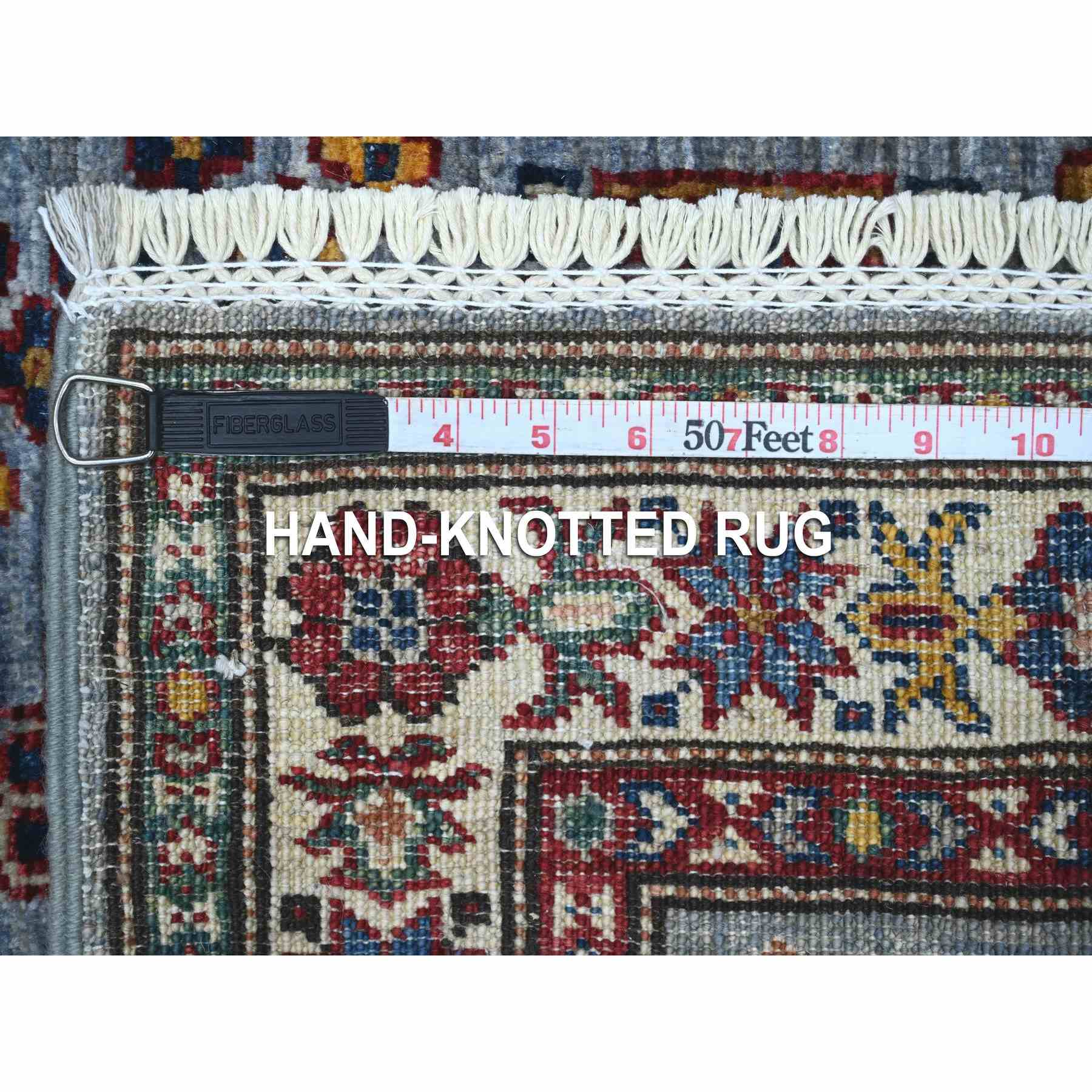 Kazak-Hand-Knotted-Rug-446105