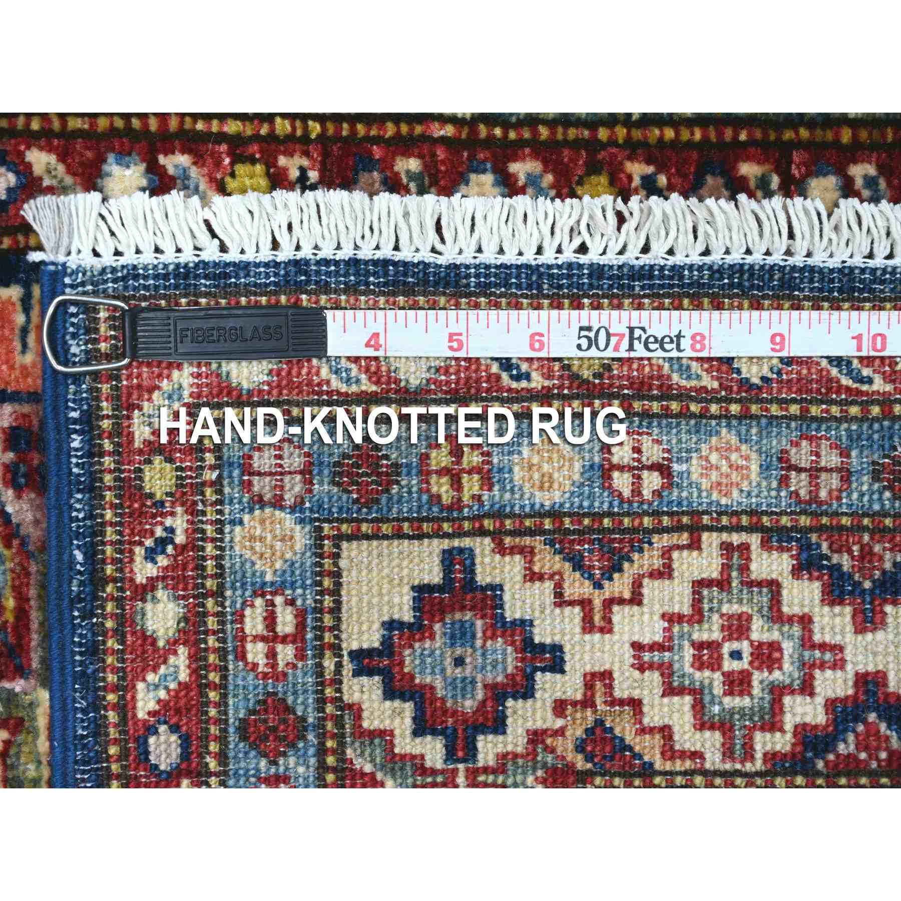 Kazak-Hand-Knotted-Rug-446120