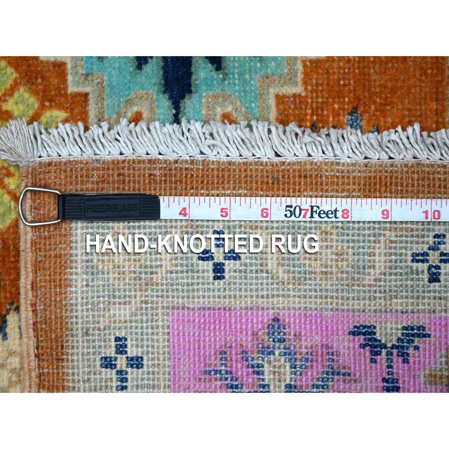 Kazak-Hand-Knotted-Rug-446150
