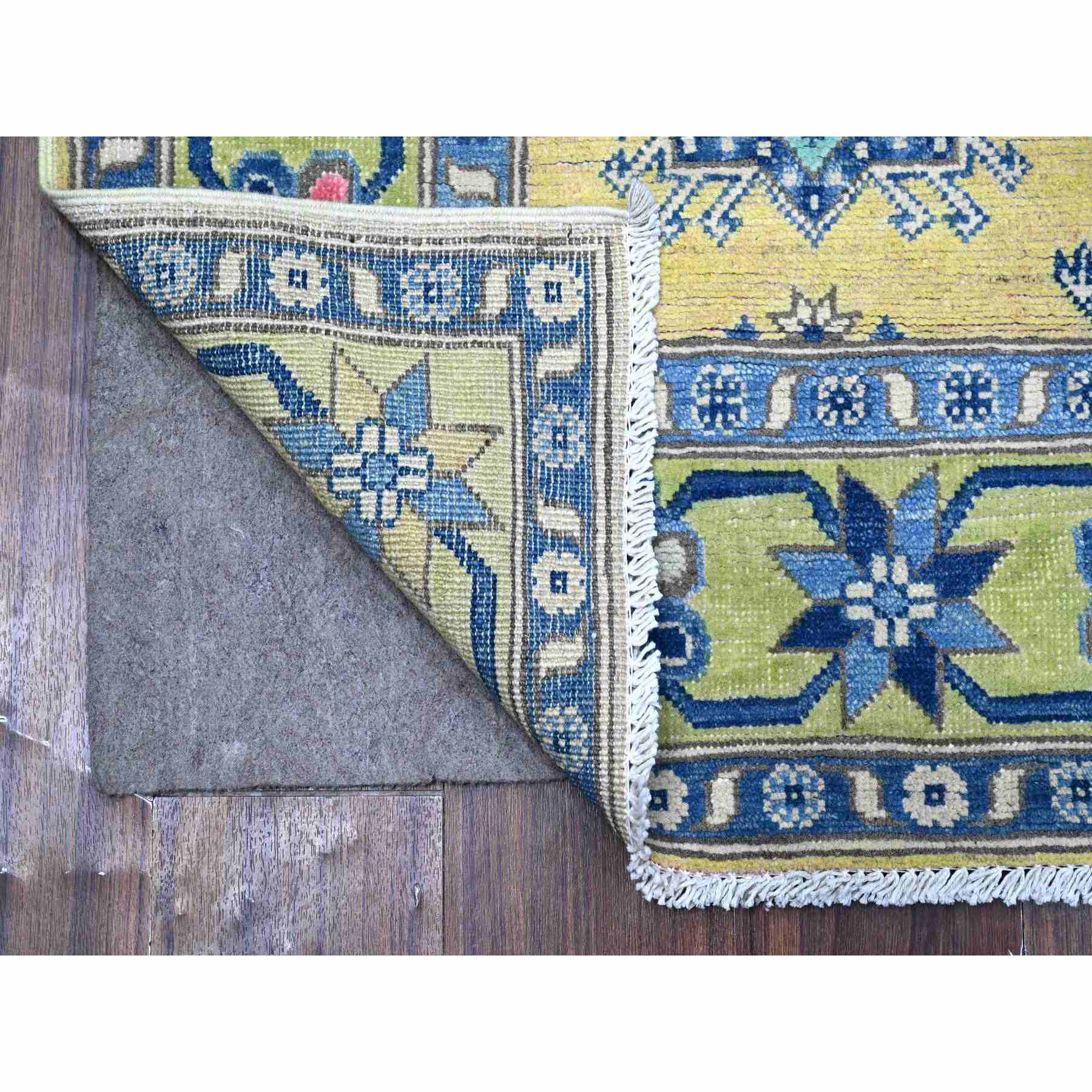 Kazak-Hand-Knotted-Rug-446155