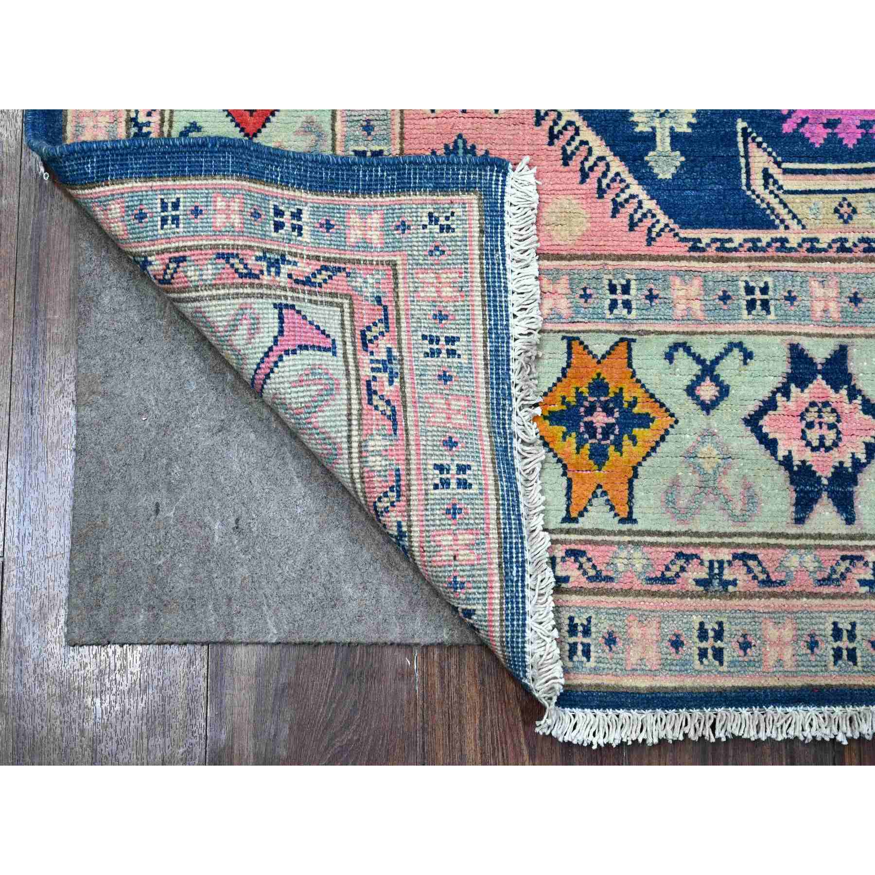Kazak-Hand-Knotted-Rug-446160