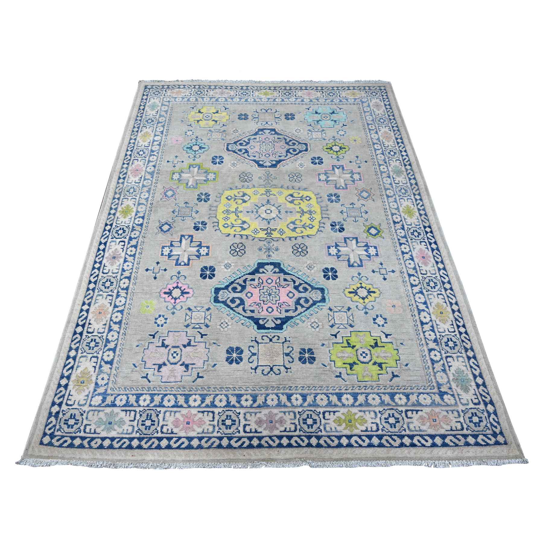 Kazak-Hand-Knotted-Rug-446190