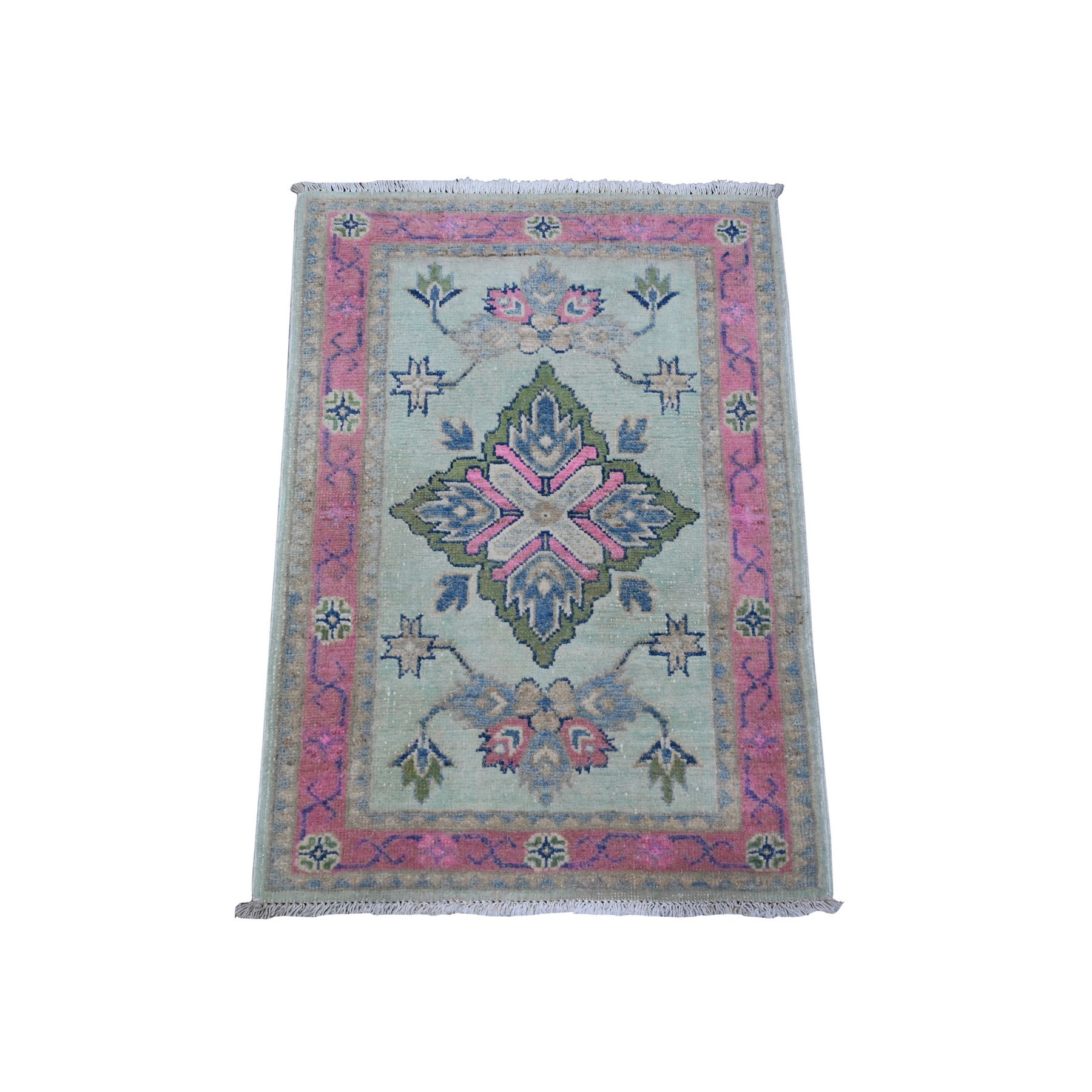 Kazak-Hand-Knotted-Rug-446240