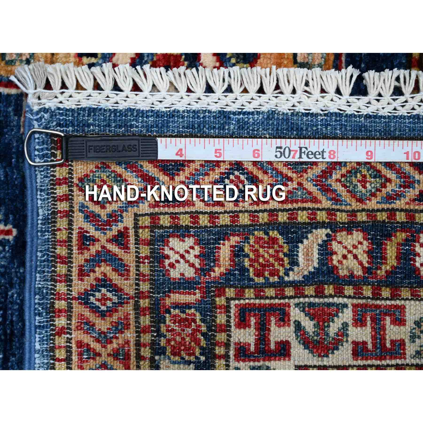 Kazak-Hand-Knotted-Rug-446375