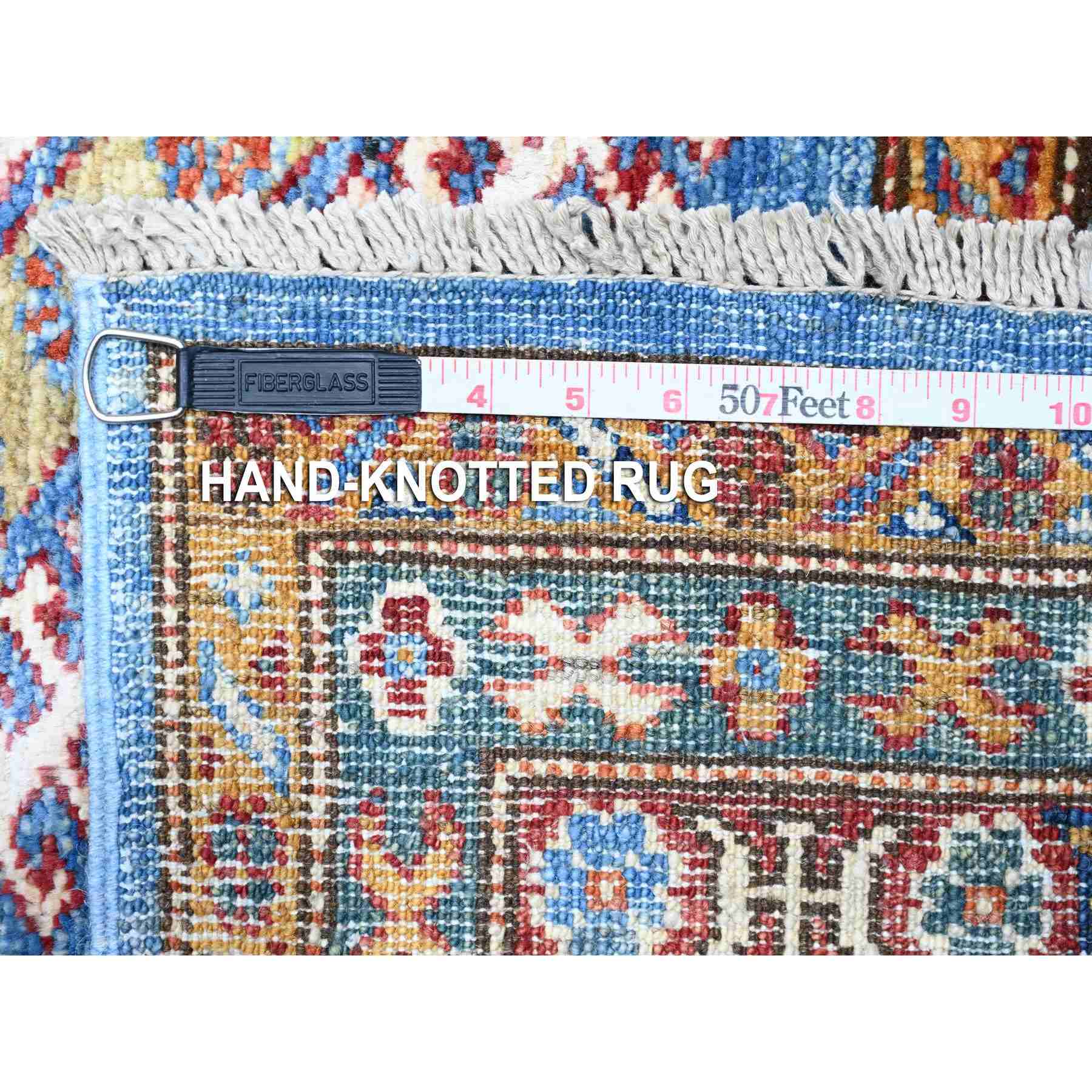 Kazak-Hand-Knotted-Rug-446380