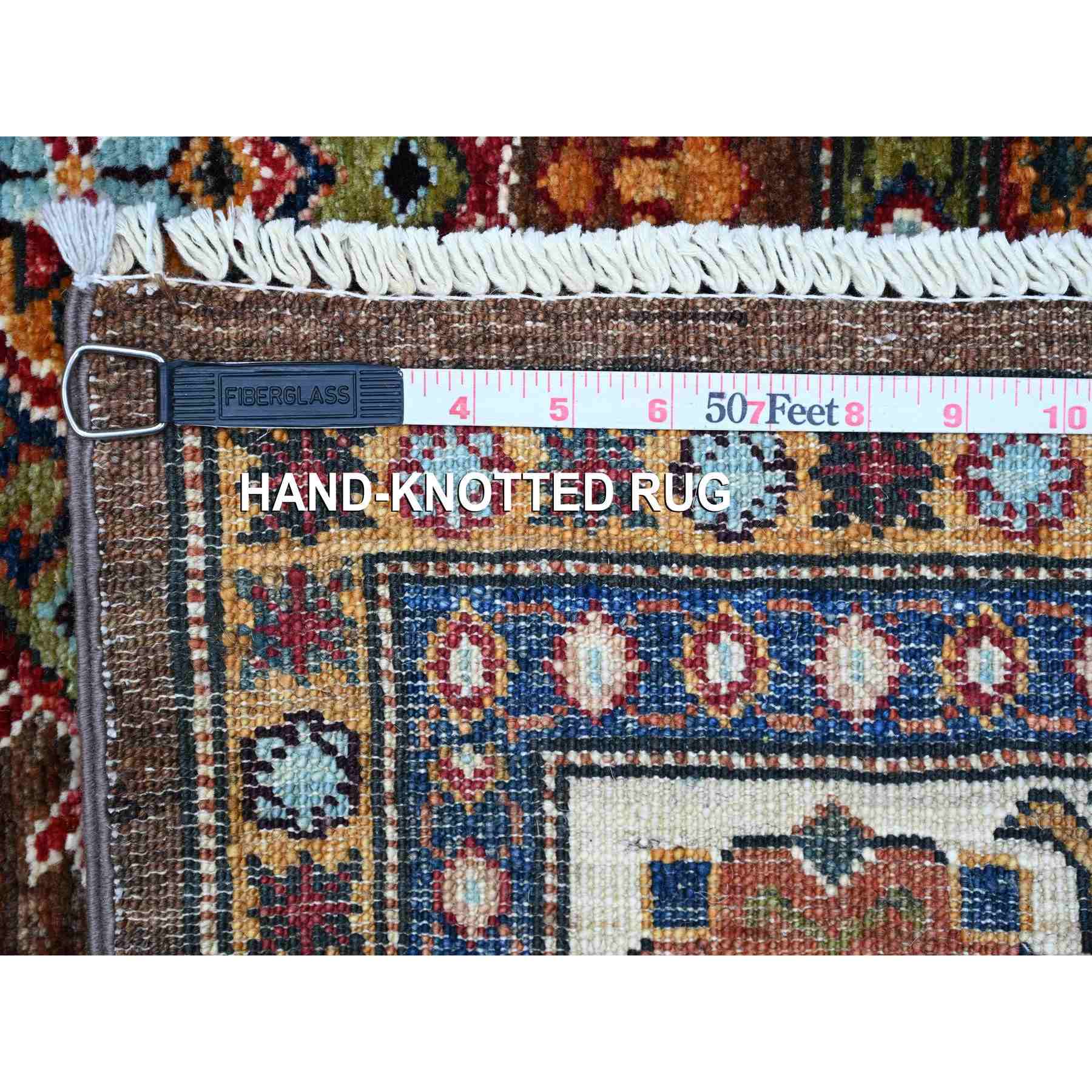 Kazak-Hand-Knotted-Rug-446500