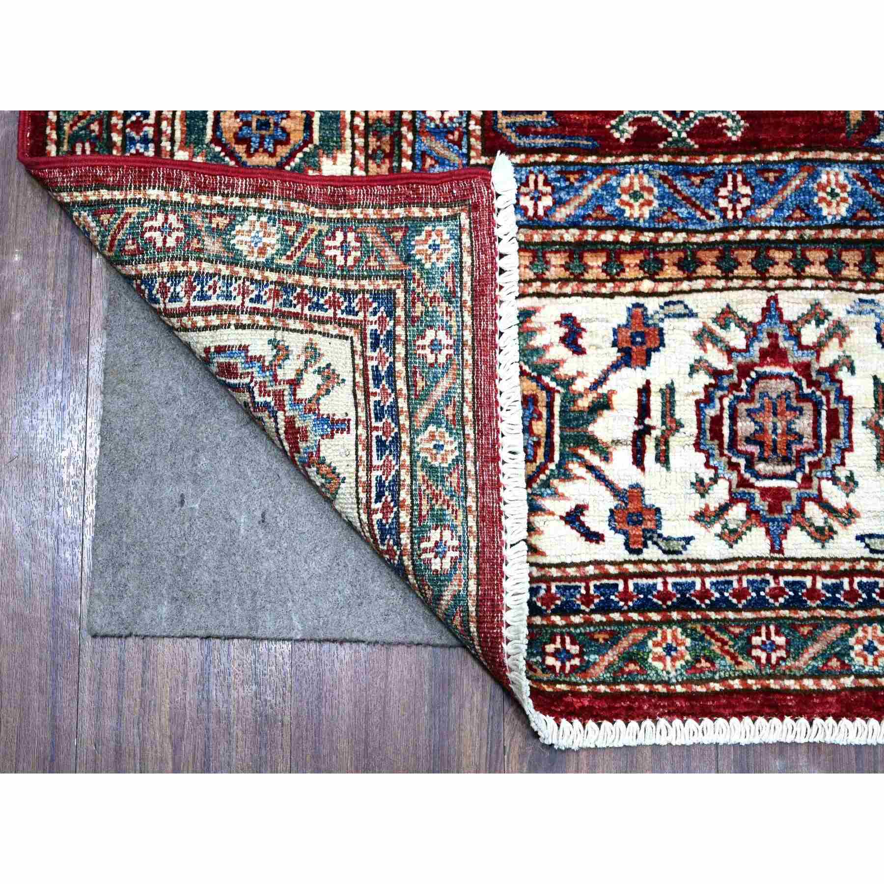 Kazak-Hand-Knotted-Rug-446505