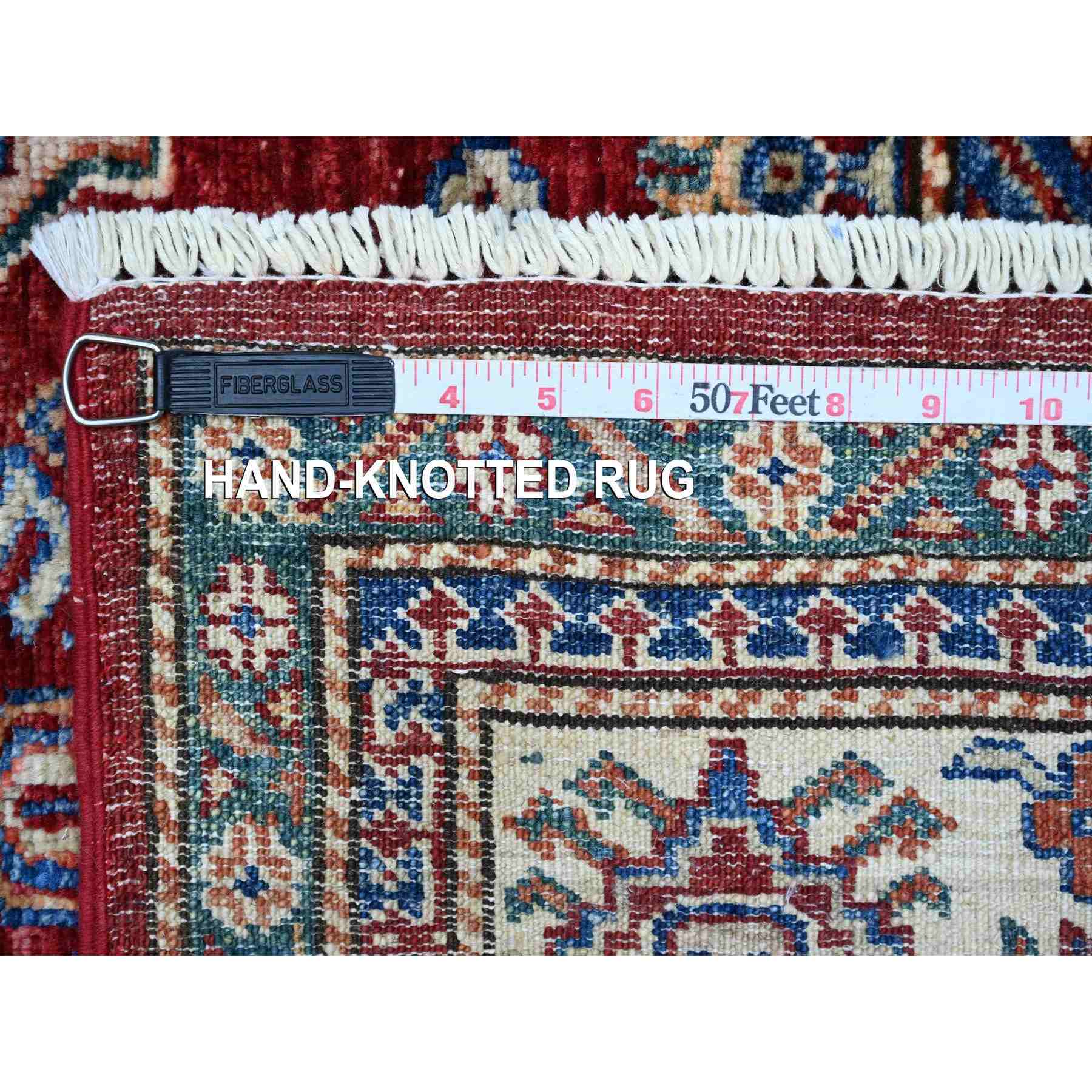 Kazak-Hand-Knotted-Rug-446505